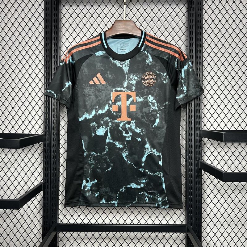 Camisa Bayern de Munique Away 24/25 - Preta | Torcedor