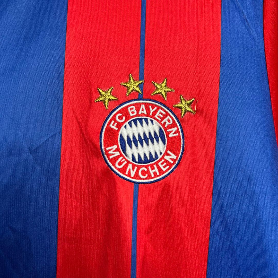 Camisa Bayern de Munique Retrô 2014/15 - Azul e Vermelha | Torcedor