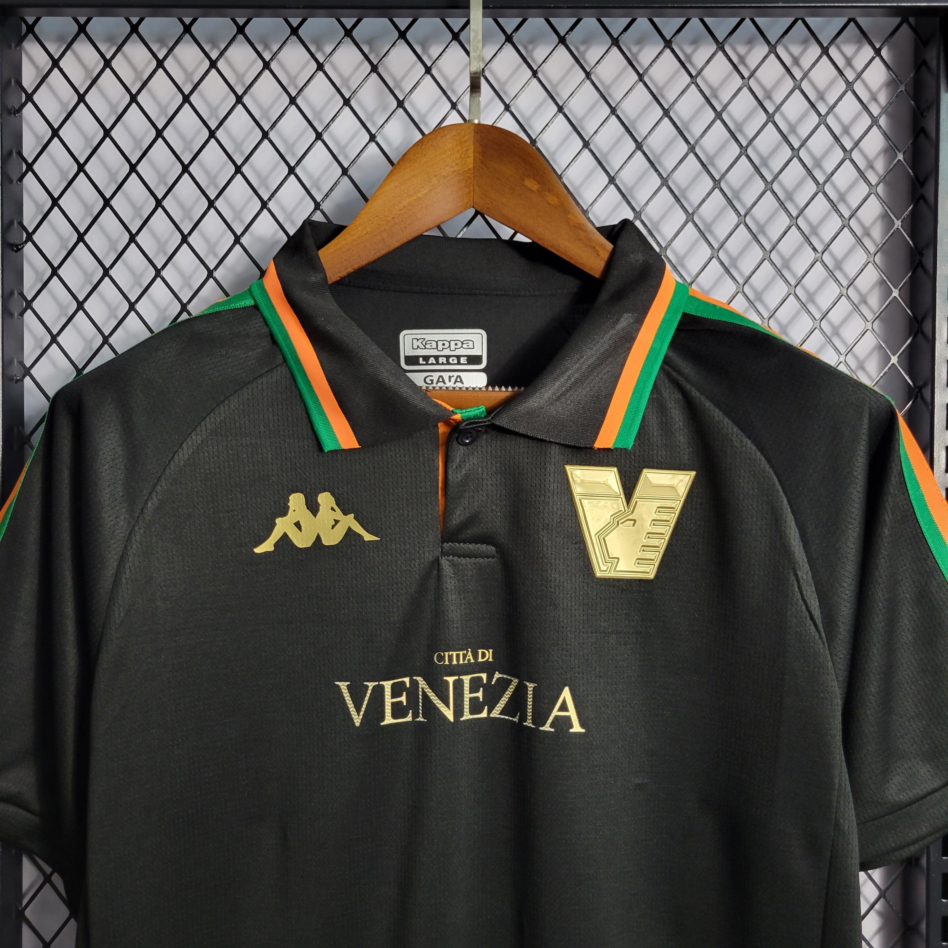 Camisa Venezia Home 22/23 - Preta | Torcedor