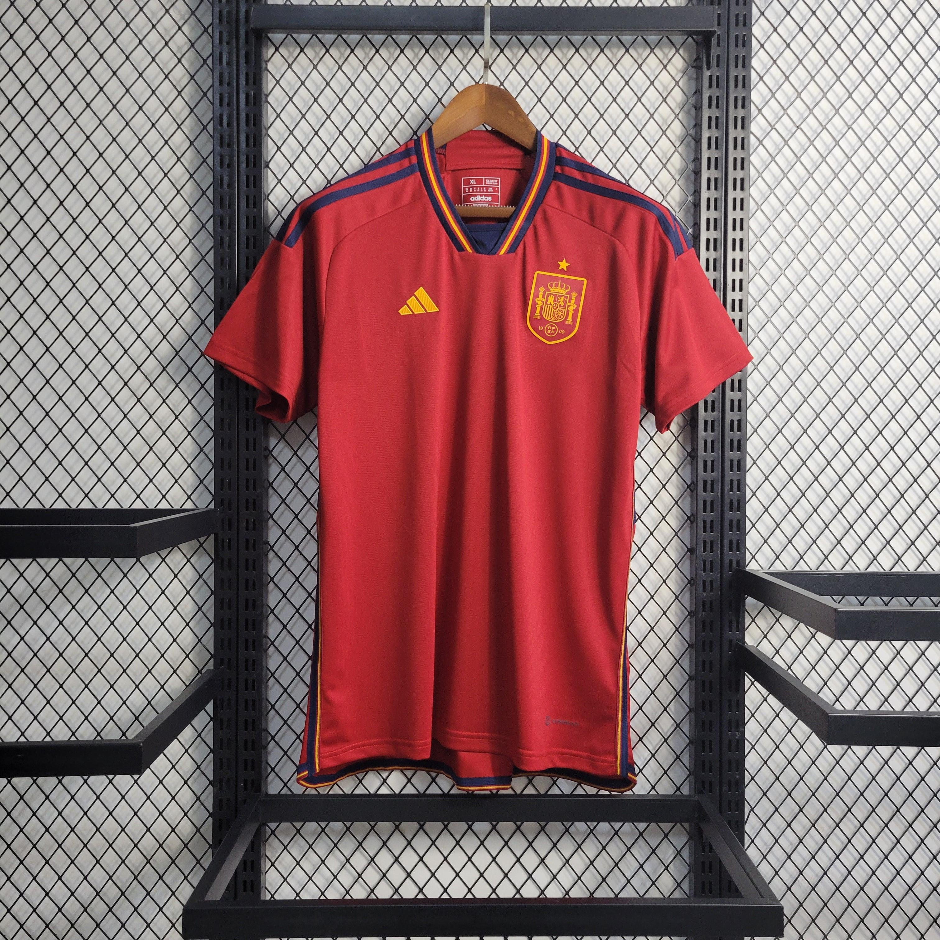 Camisa Espanha Home 2022 - Vermelha | Torcedor