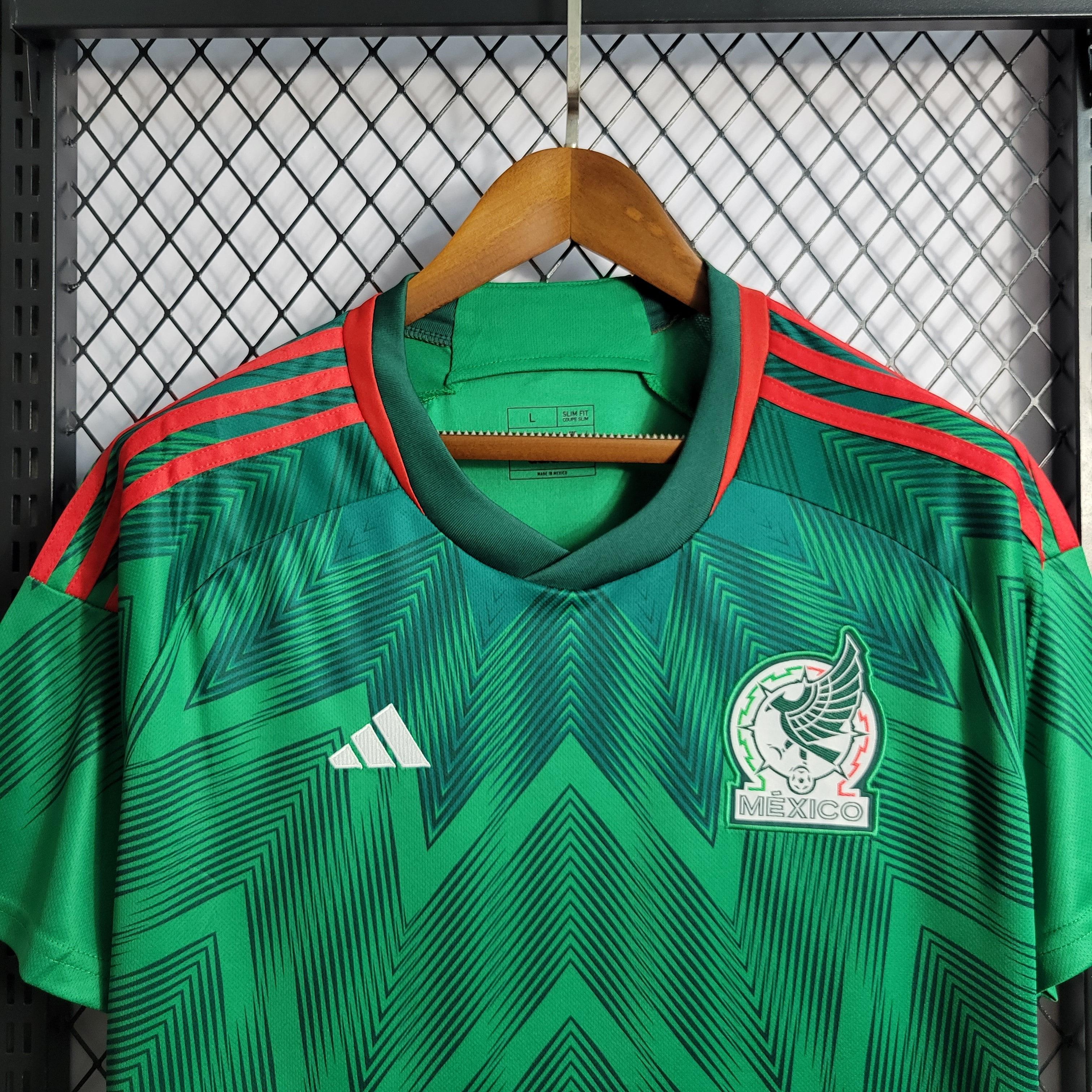 Camisa México Home 2022 - Verde | Torcedor