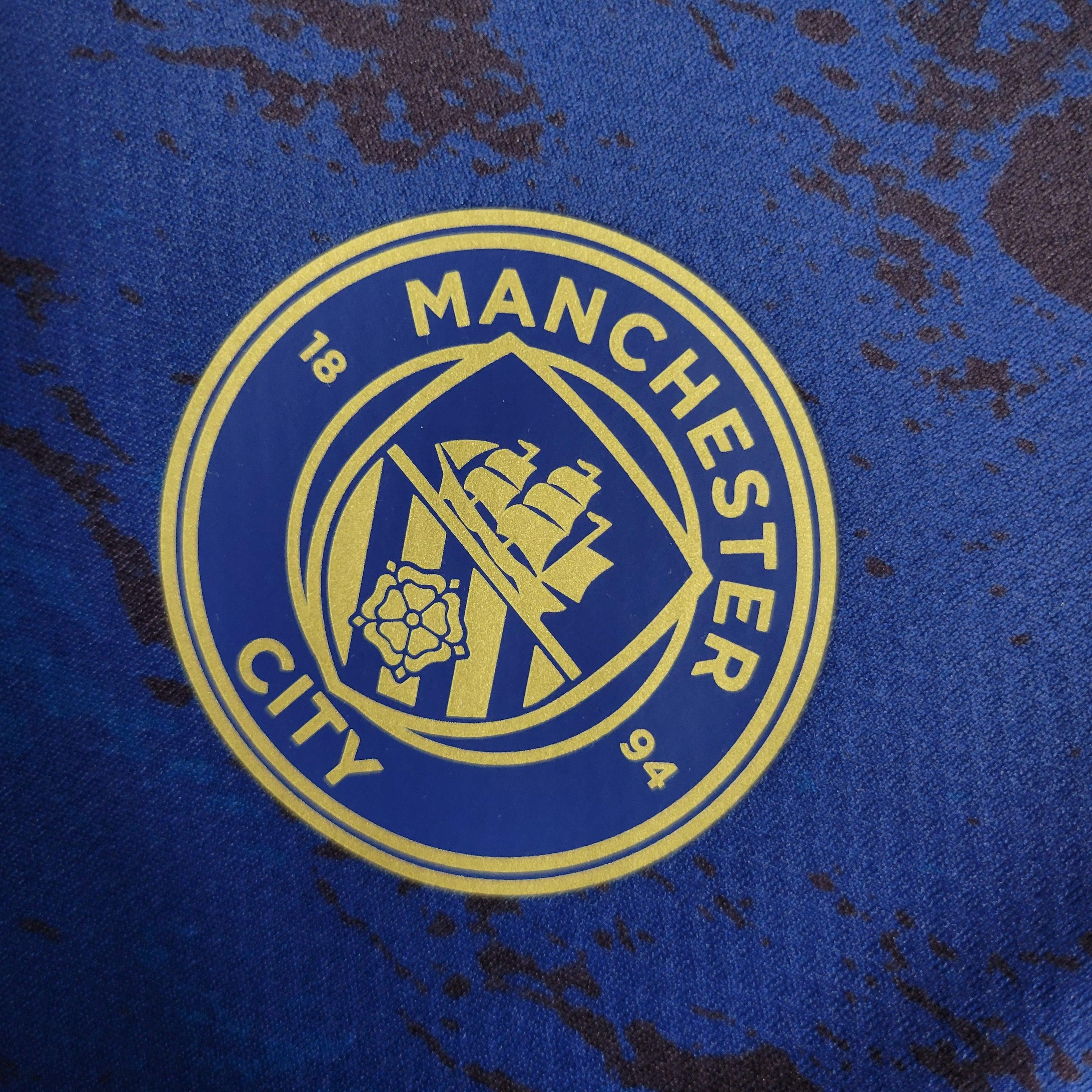 Camisa Manchester City Ano Novo Chinês 2023 - Azul | Torcedor