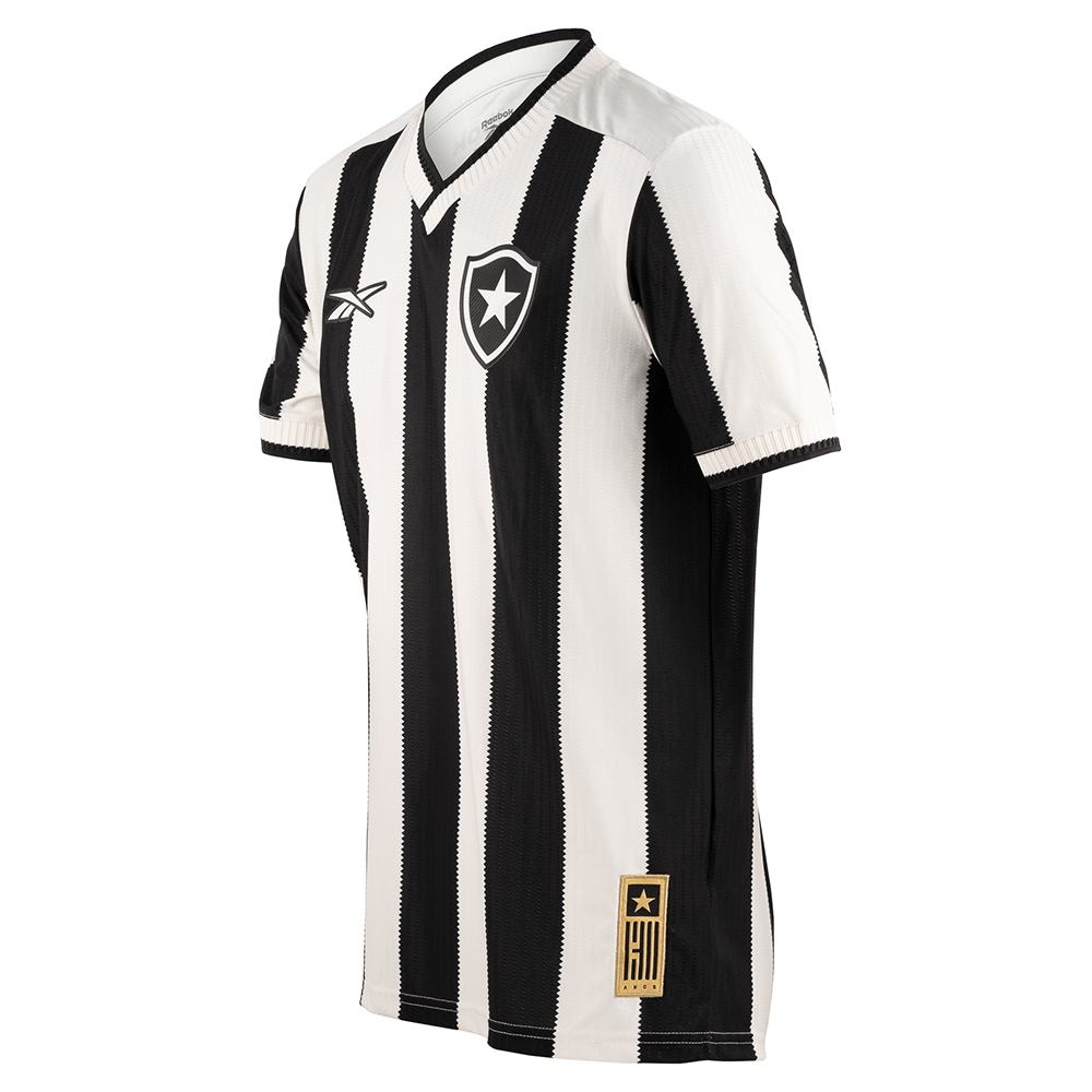 Camisa Botafogo Home 24/25 - Preta e Branca | Torcedor