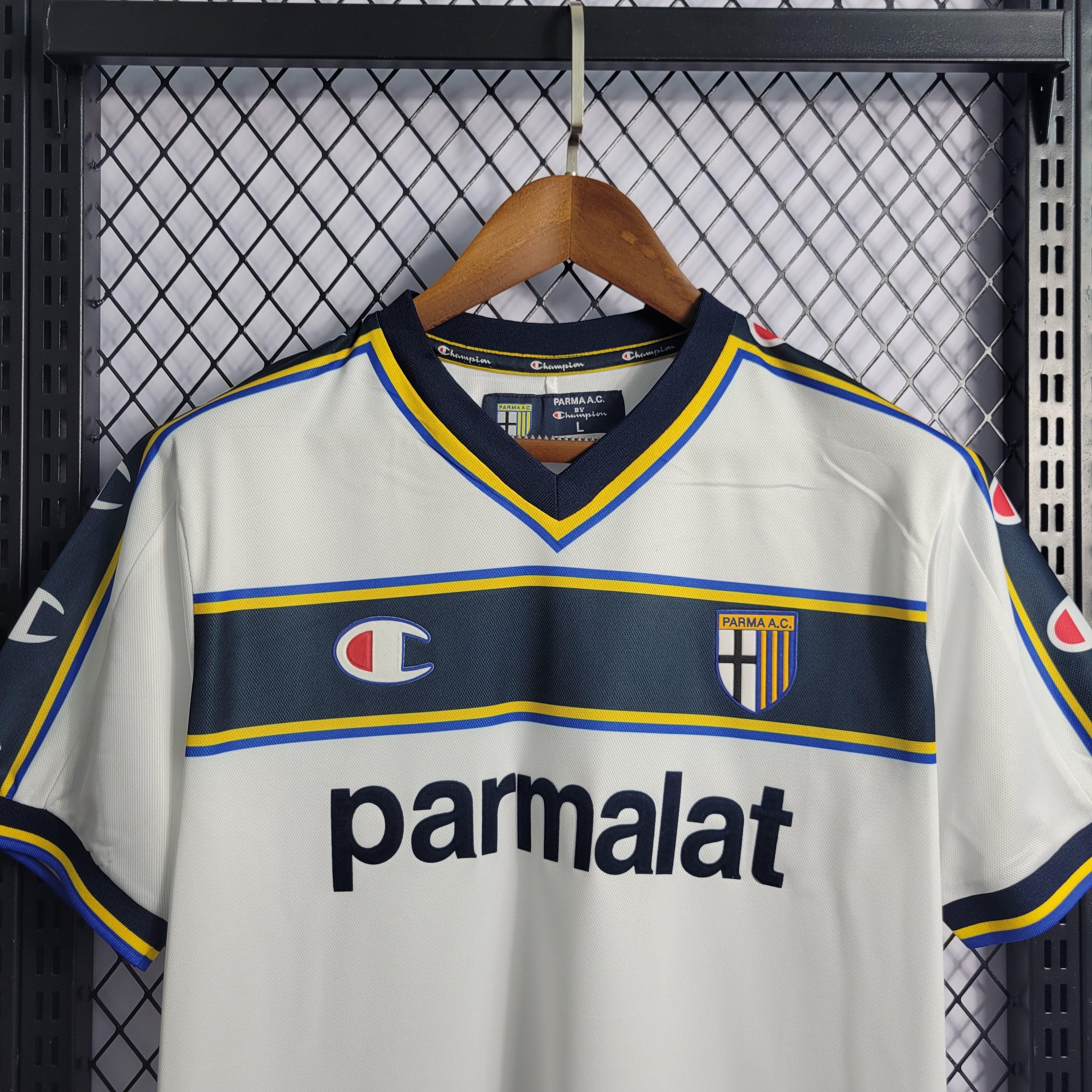 Camisa Parma Home 02/03 Retrô - Branca | Torcedor