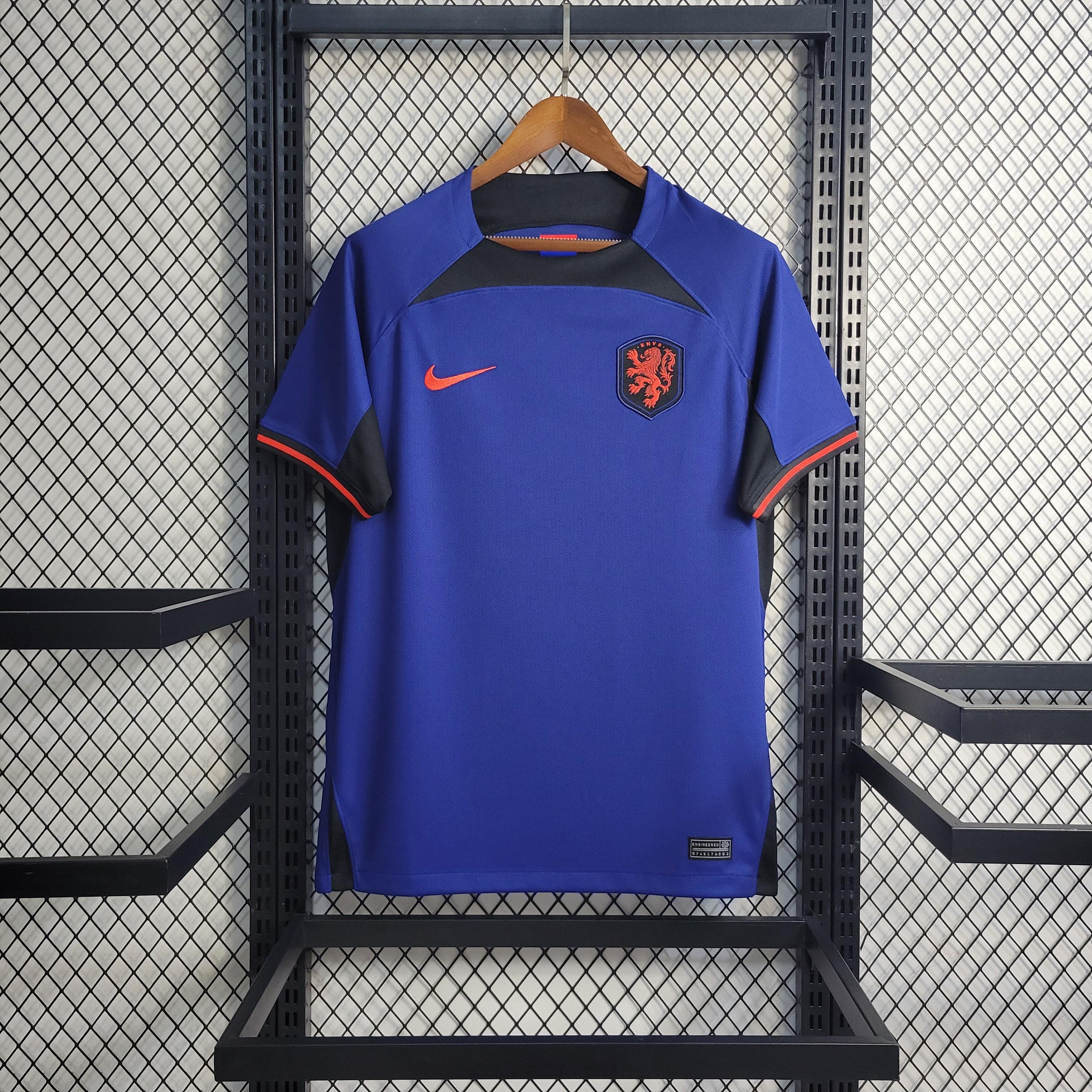 Camisa Holanda Away 2022 - Azul | Torcedor