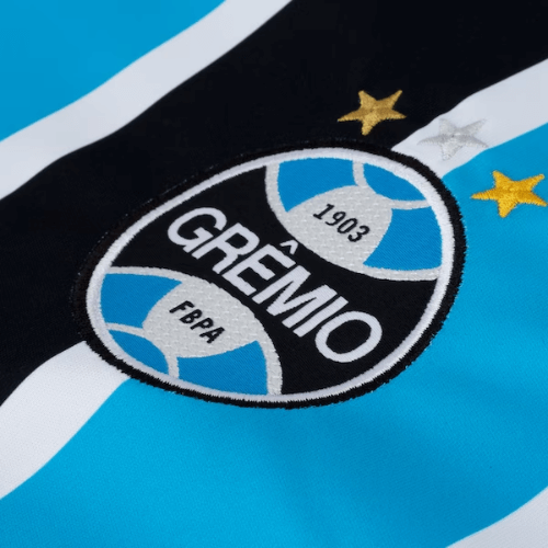 Camisa Grêmio Home 23/24 - Azul e Preta | Torcedor