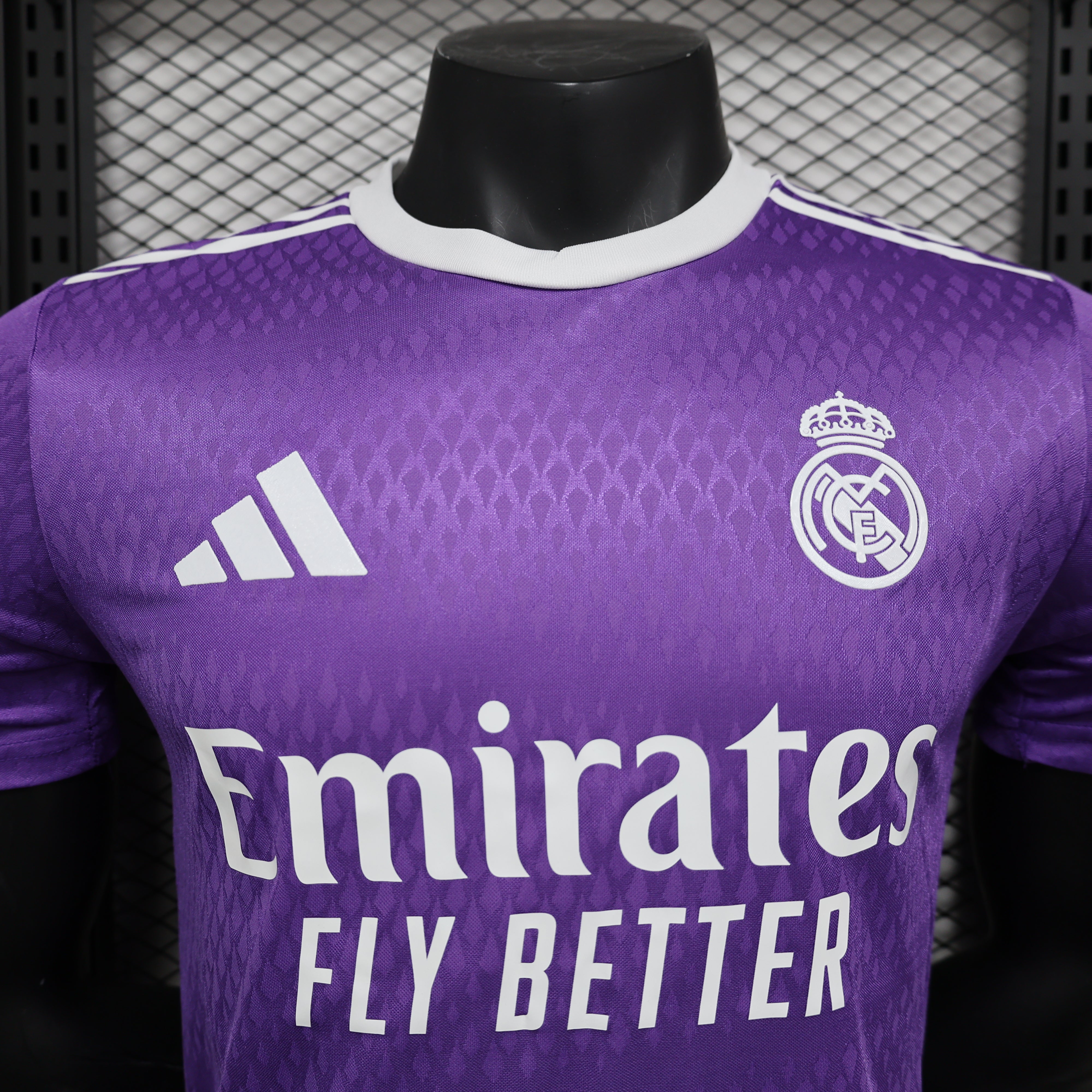 Camisa Real Madrid 17/18 Retrô - Roxa | Jogador Pro