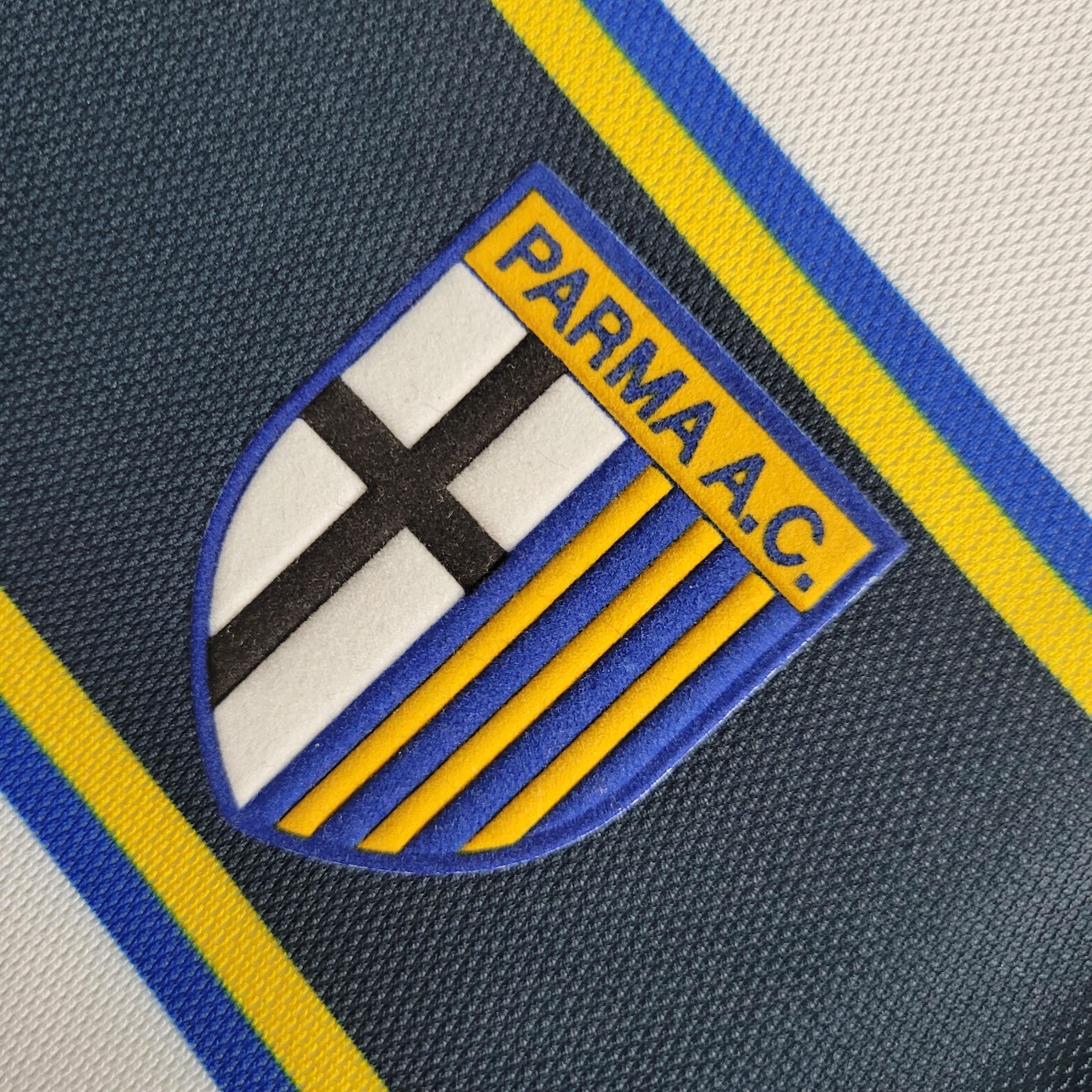 Camisa Parma Home 02/03 Retrô - Branca | Torcedor