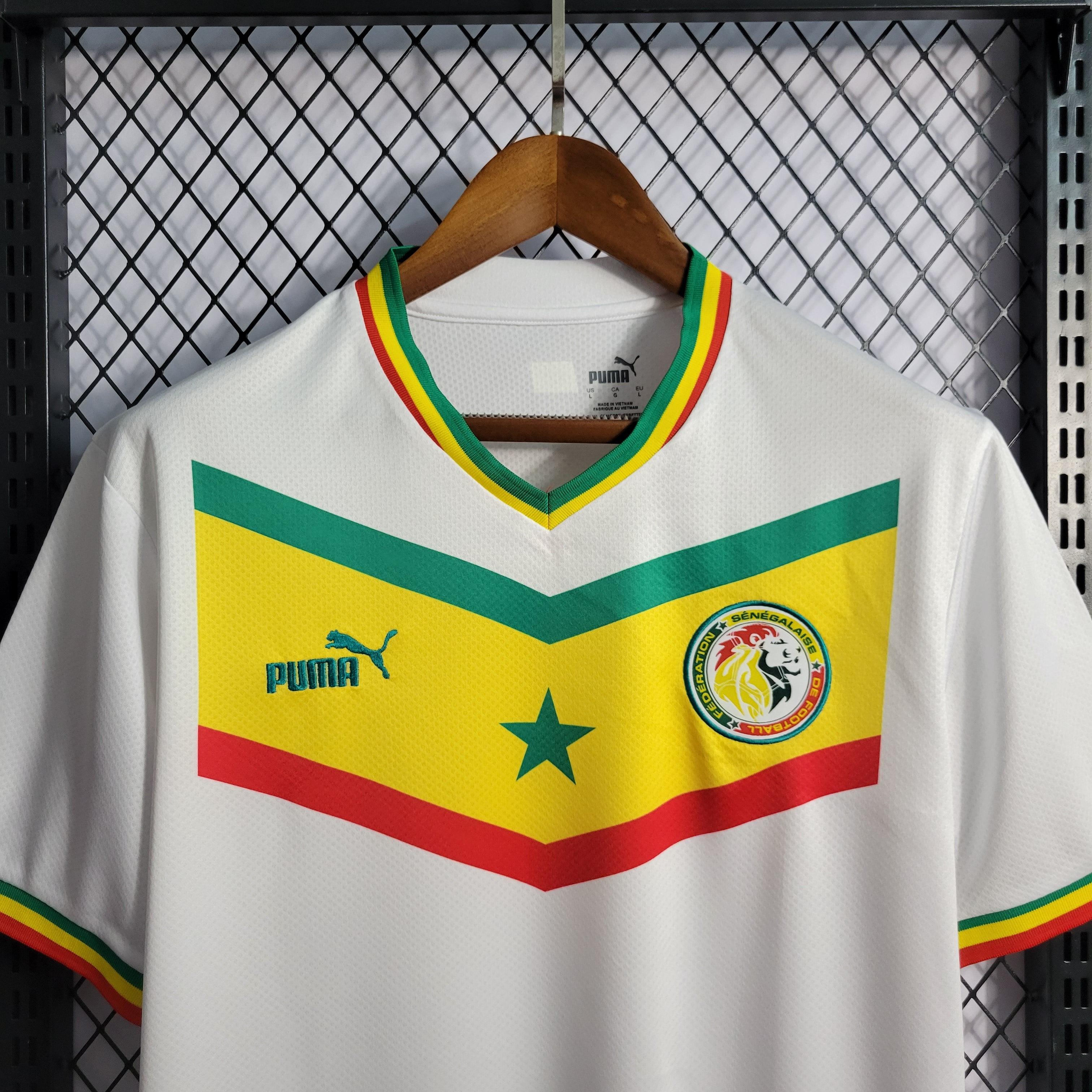 Camisa Senegal Home 2022 - Branca | Torcedor