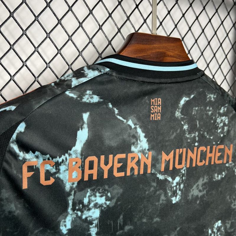 Camisa Bayern de Munique Away 24/25 - Preta | Torcedor