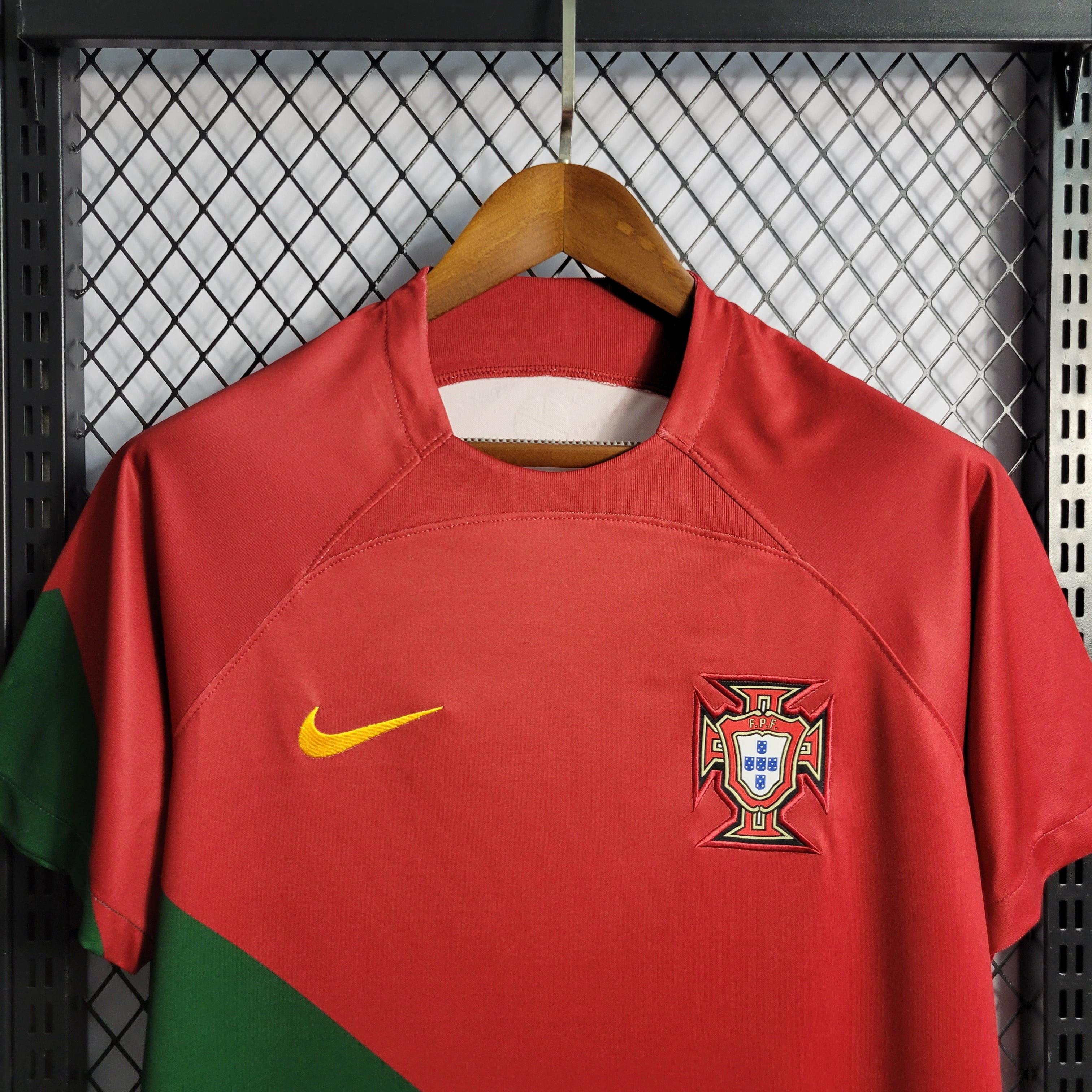 Camisa Portugal Home 2022 - Vermelha | Torcedor