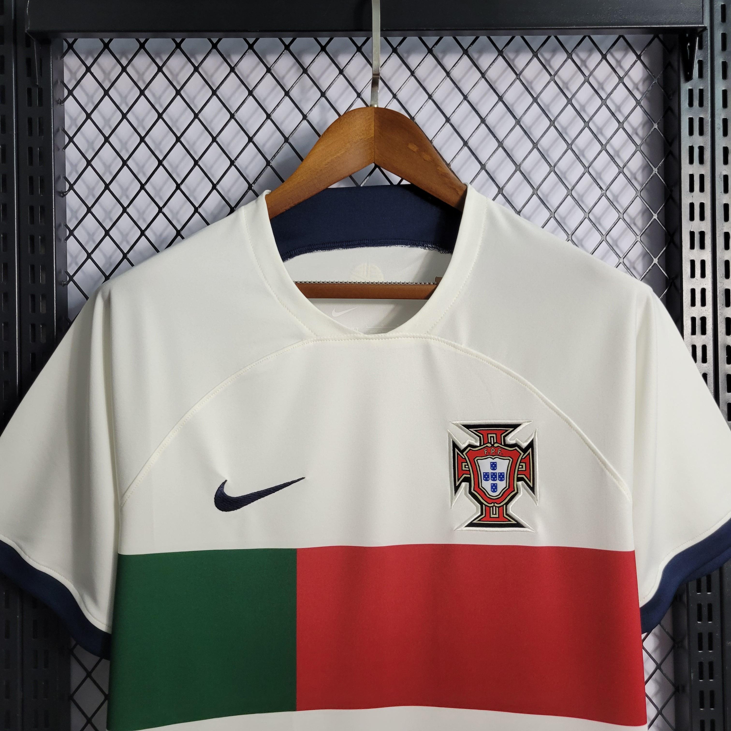 Camisa Portugal Away 2022 - Branca | Torcedor