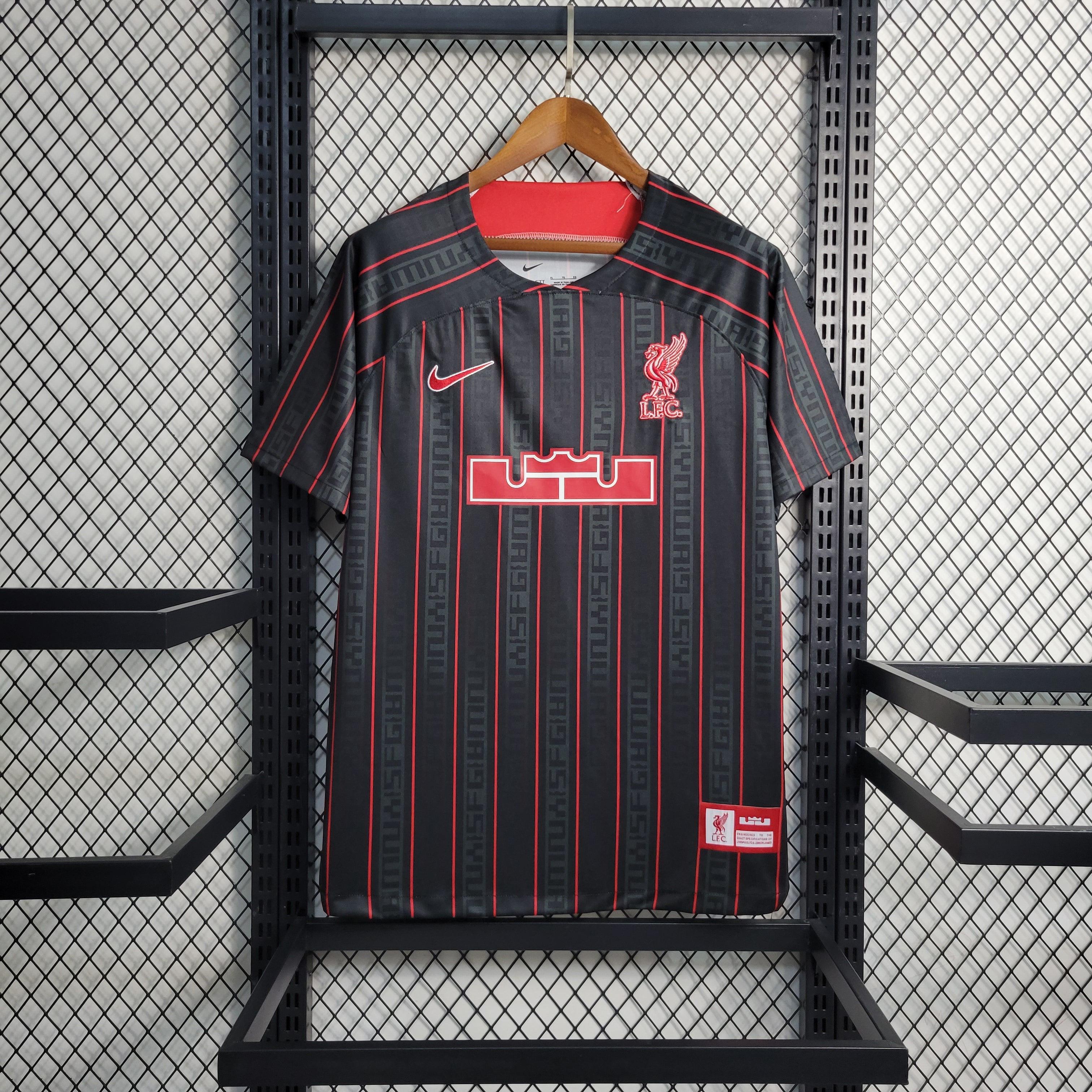 Camisa Liverpool Leblon James 2023 - Preta | Torcedor