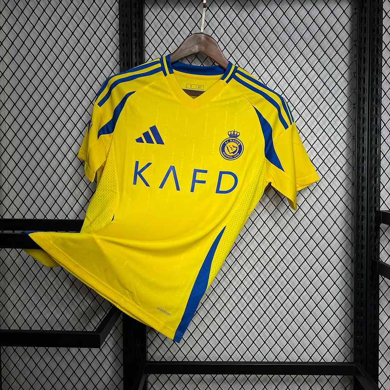 Camisa Al Nassr Home 24/25 - Amarela | Torcedor