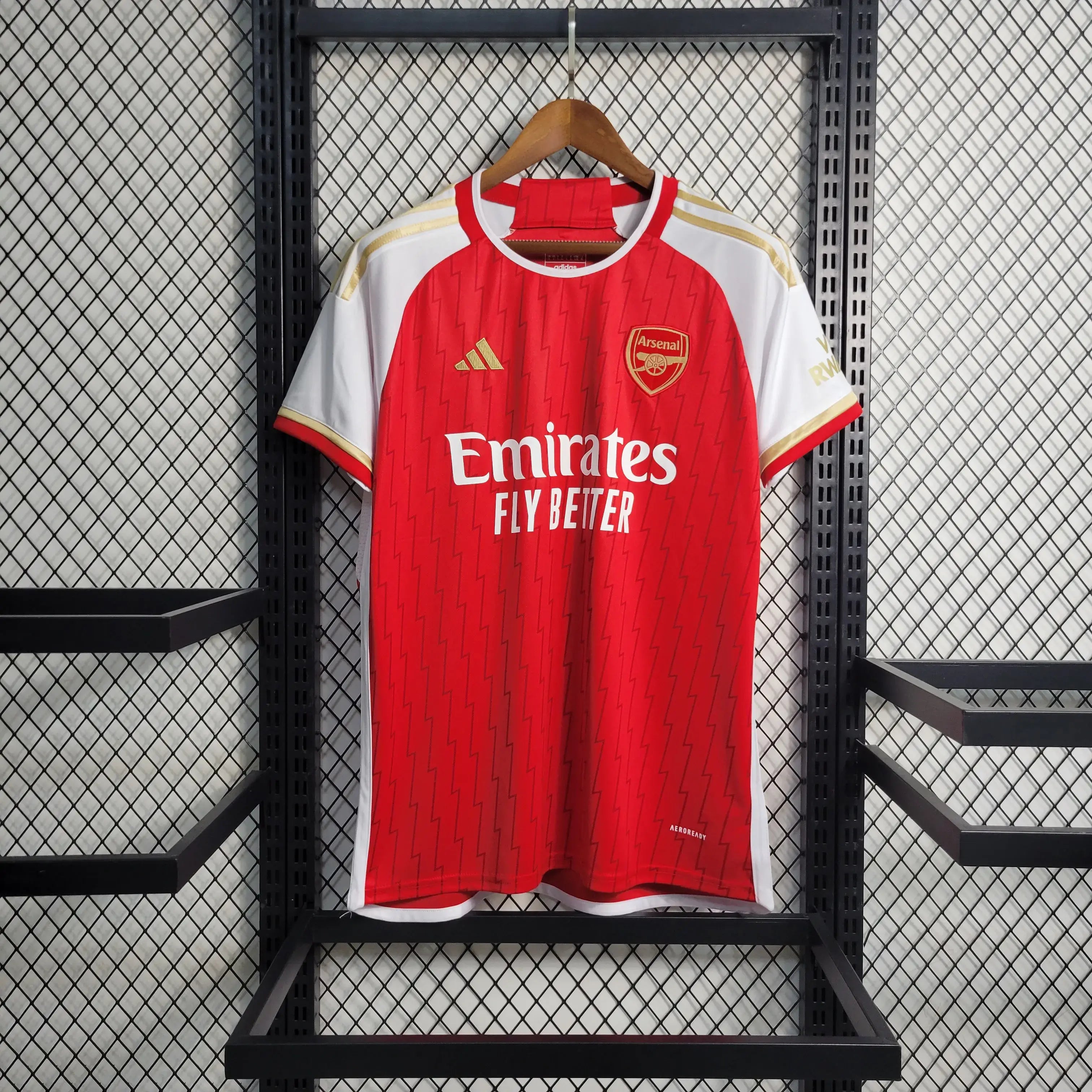 Camisa Arsenal Home 23/24 - Vermelha | Torcedor