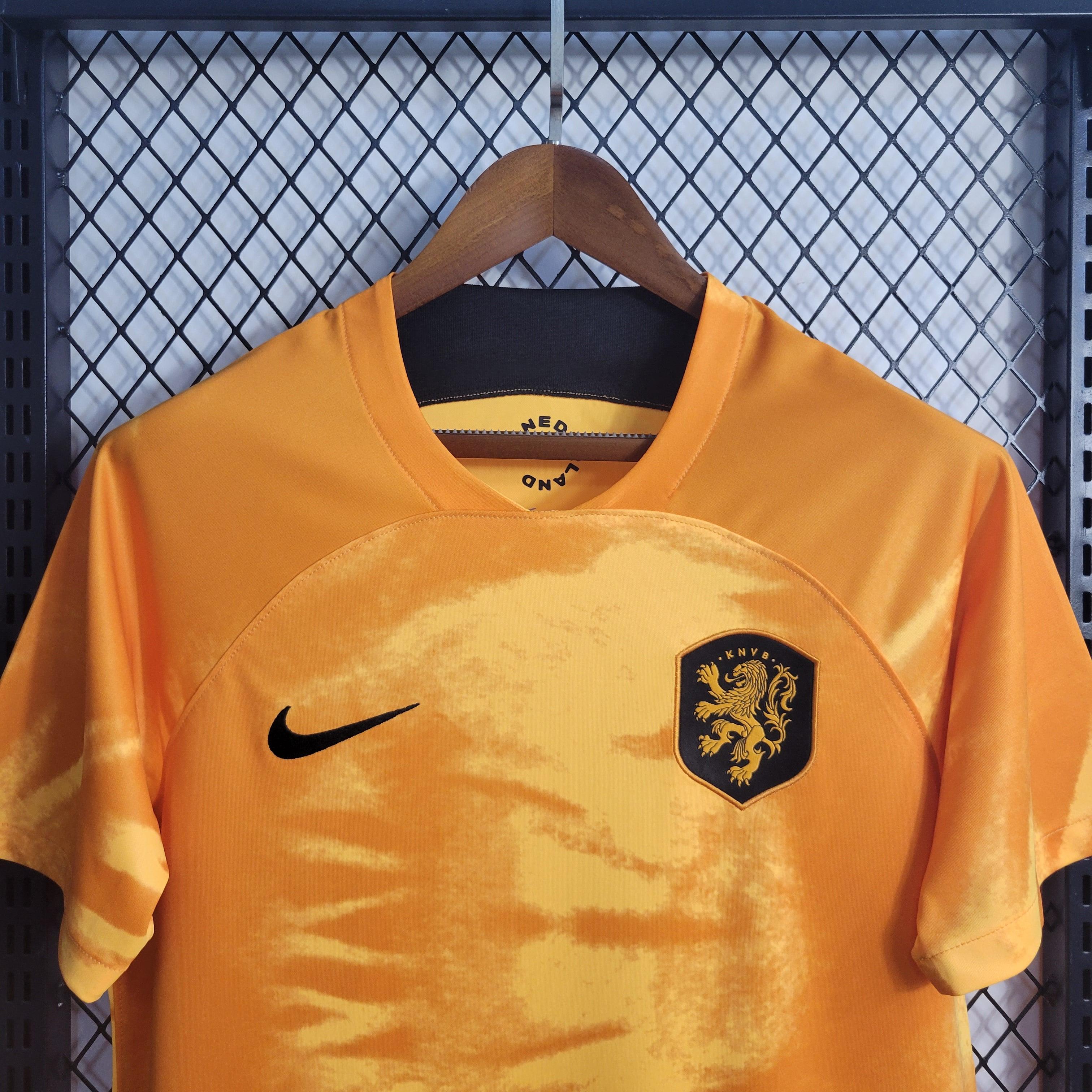 Camisa Holanda Home 2022 - Laranja | Torcedor