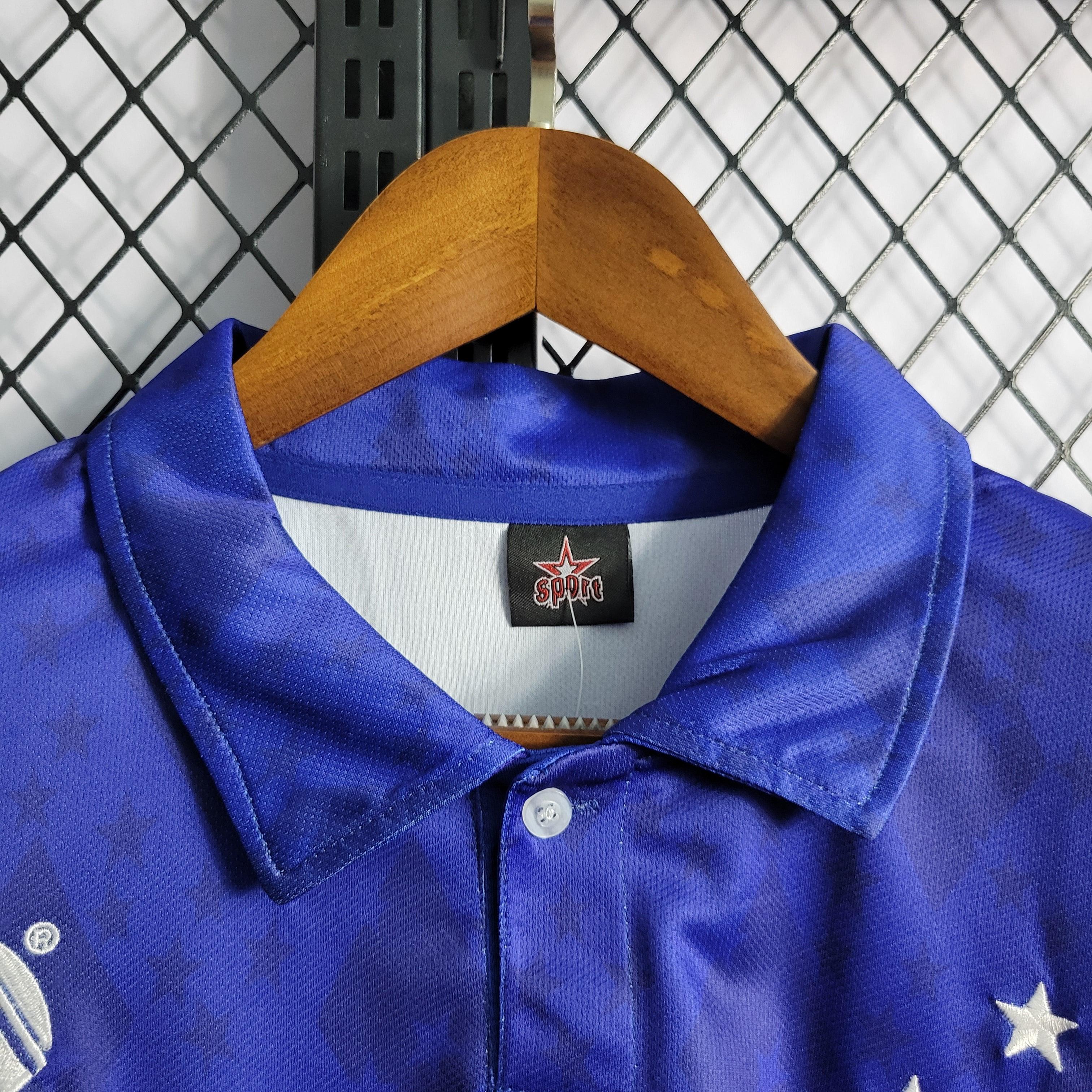 Camisa Cruzeiro Home 93/94 Retrô - Azul | Torcedor