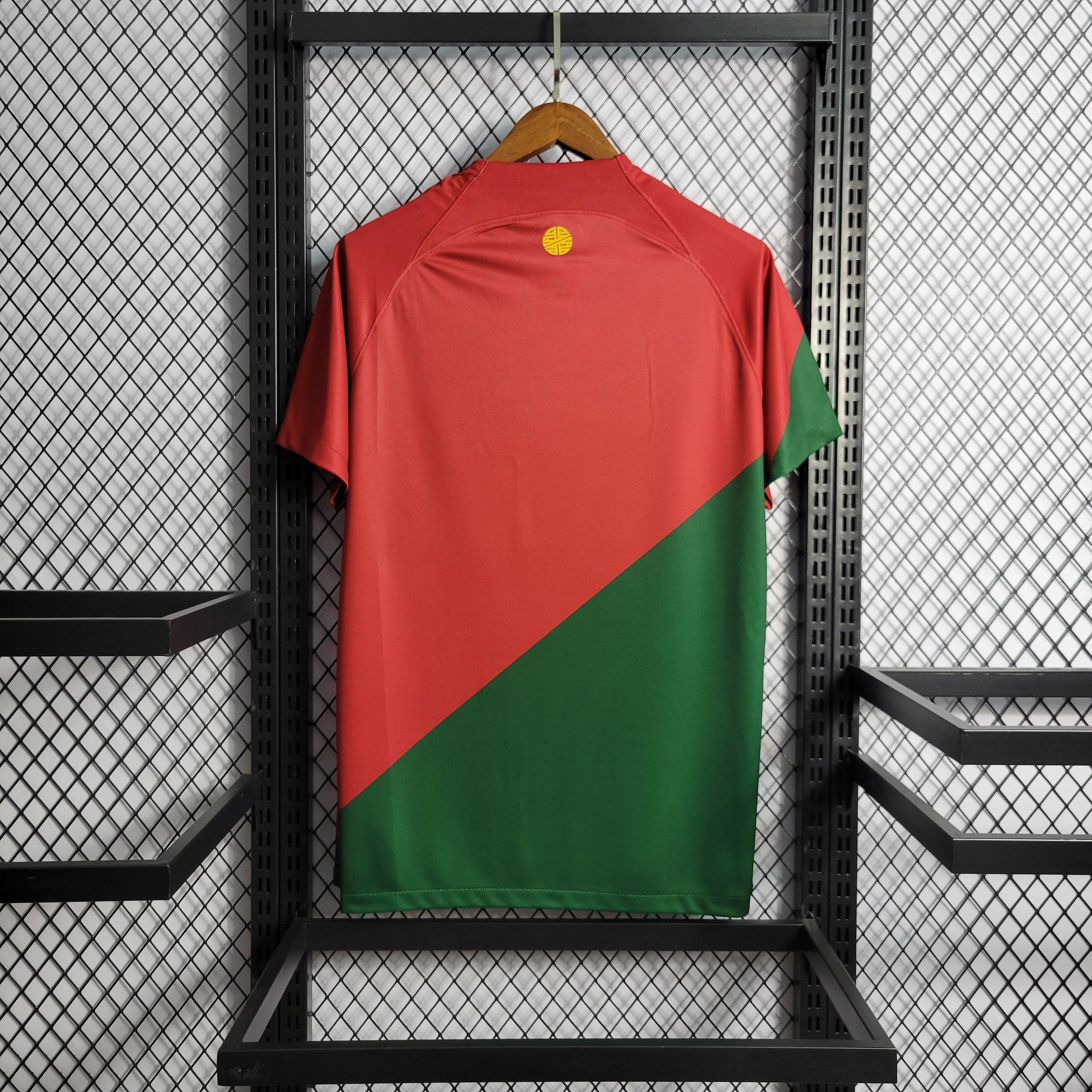 Camisa Portugal Home 2022 - Vermelha | Torcedor