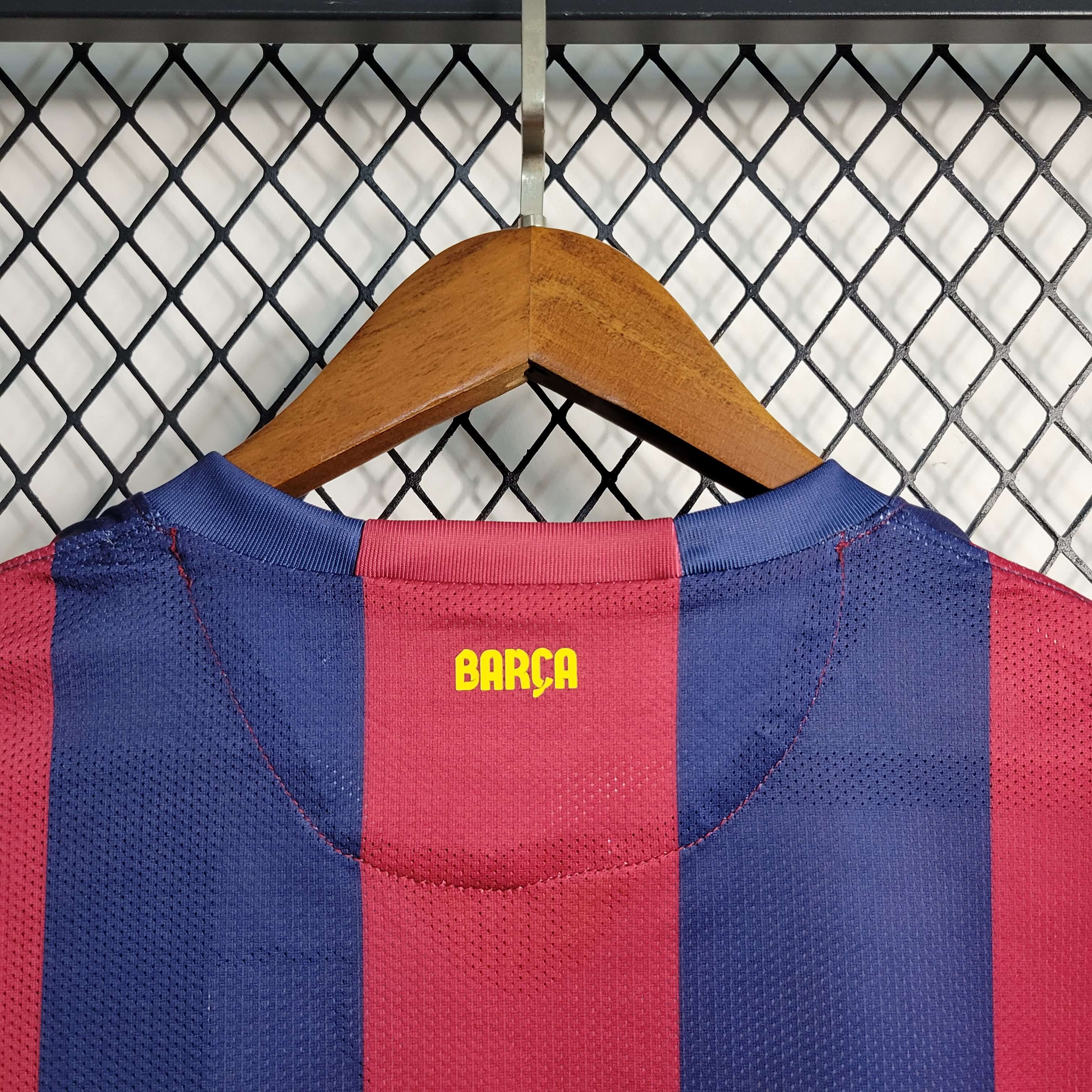 Camisa Barcelona Home 14/15 Retrô - Azul e Vermelha | Torcedor