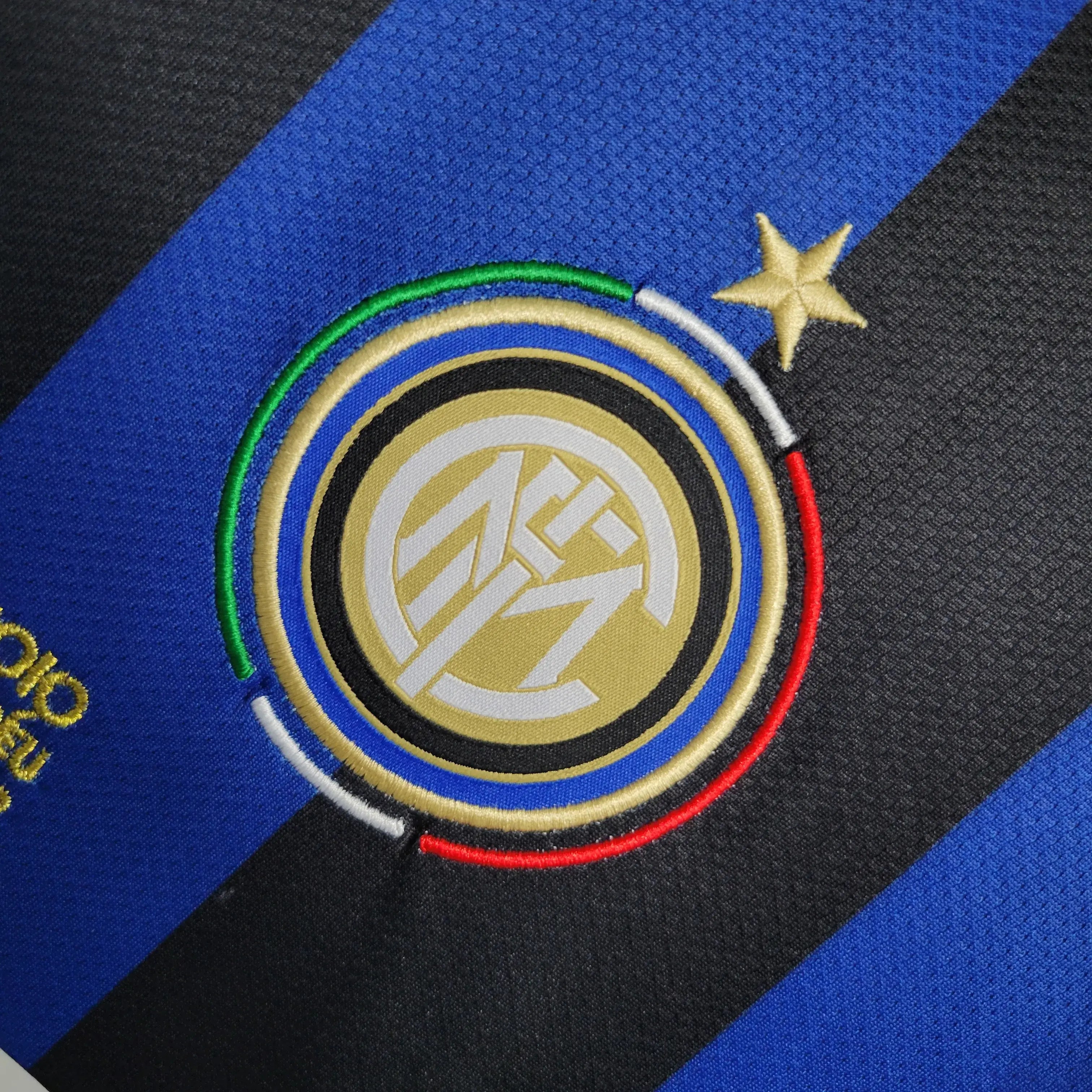 Camisa Inter de Milão Home 09/10 Retrô - Azul e Preta | Torcedor