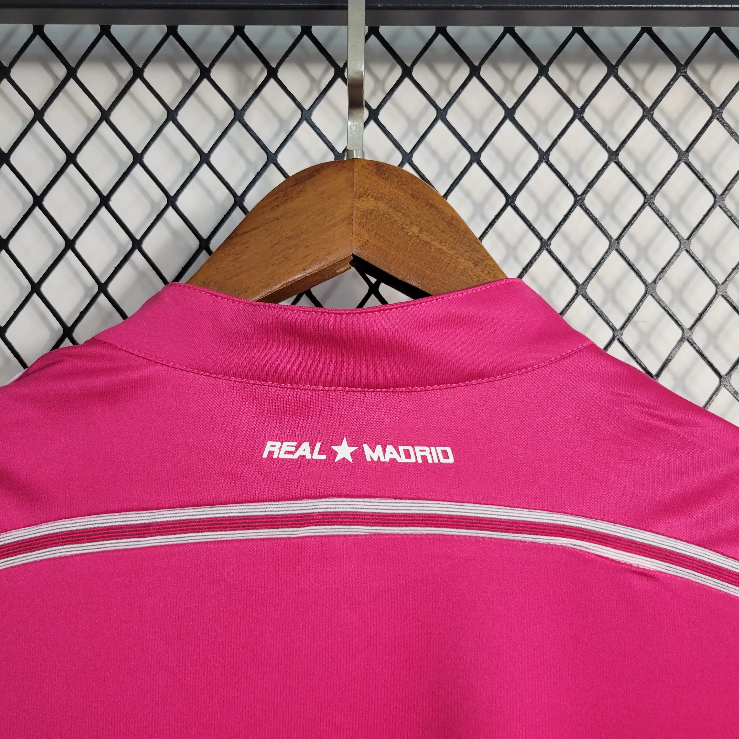 Camisa Real Madrid Away 14/15 Retrô - Rosa | Torcedor