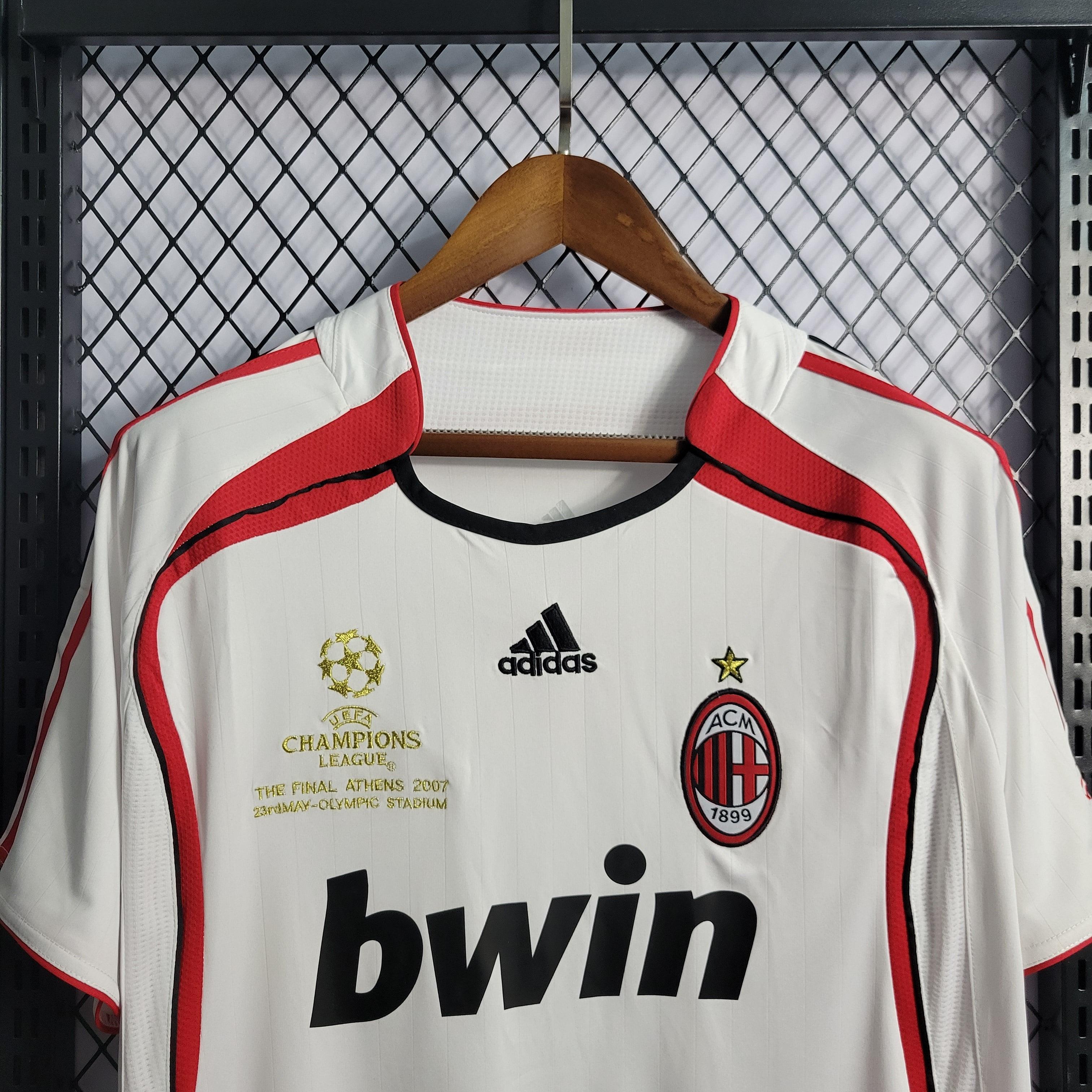 Camisa Milan Away 06/07 Retrô - Branca | Torcedor