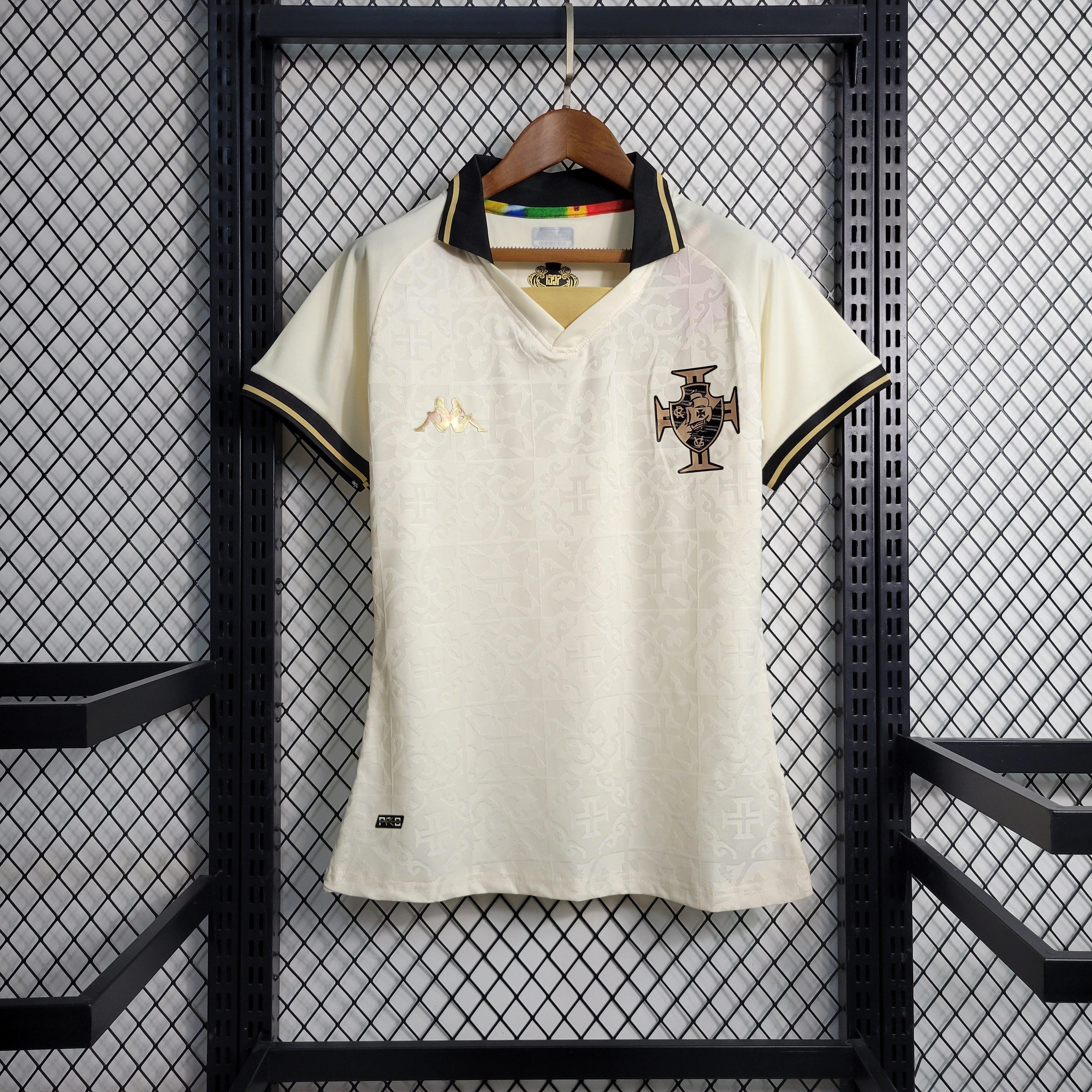 Camisa Vasco Third 22/23 Feminina - Branca | Torcedor