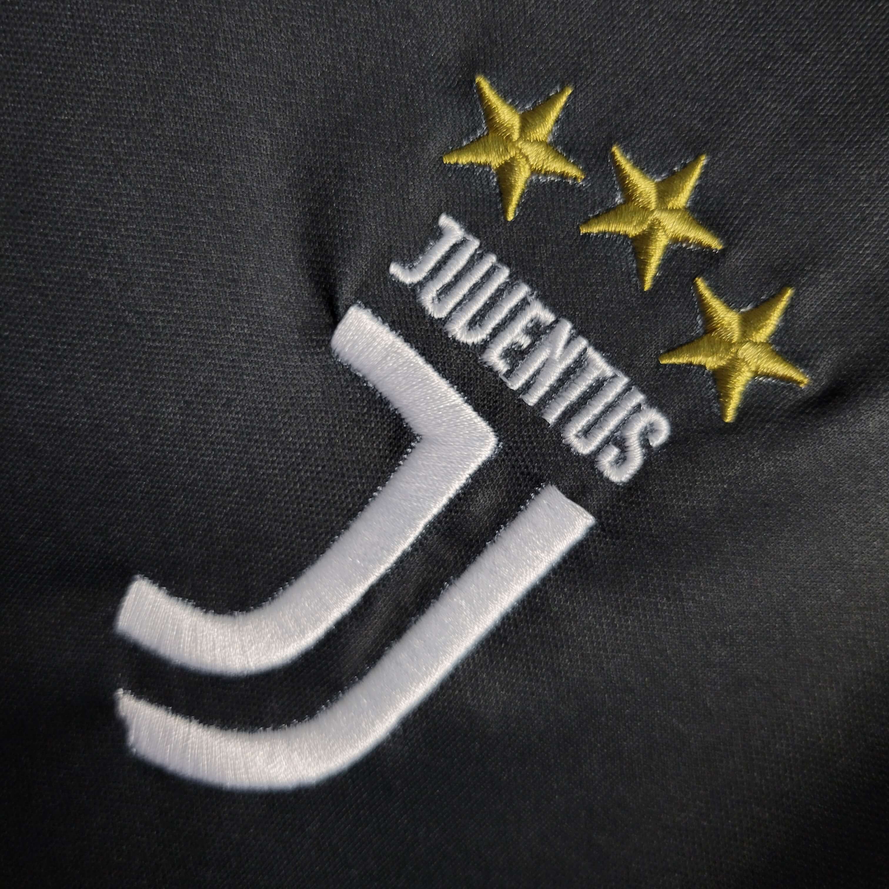 Camisa Juventus Home 19/20 Retrô - Preta | Torcedor