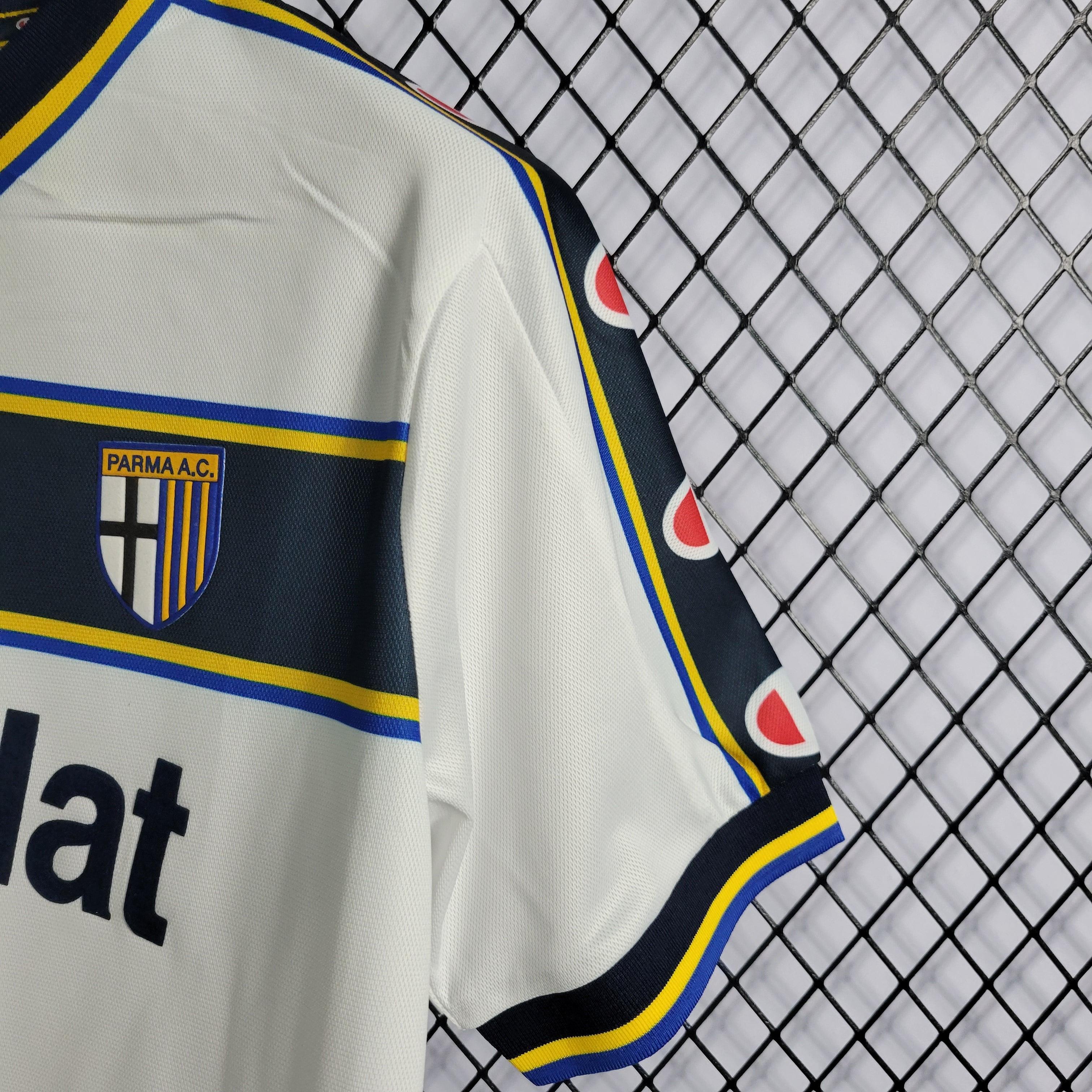 Camisa Parma Home 02/03 Retrô - Branca | Torcedor