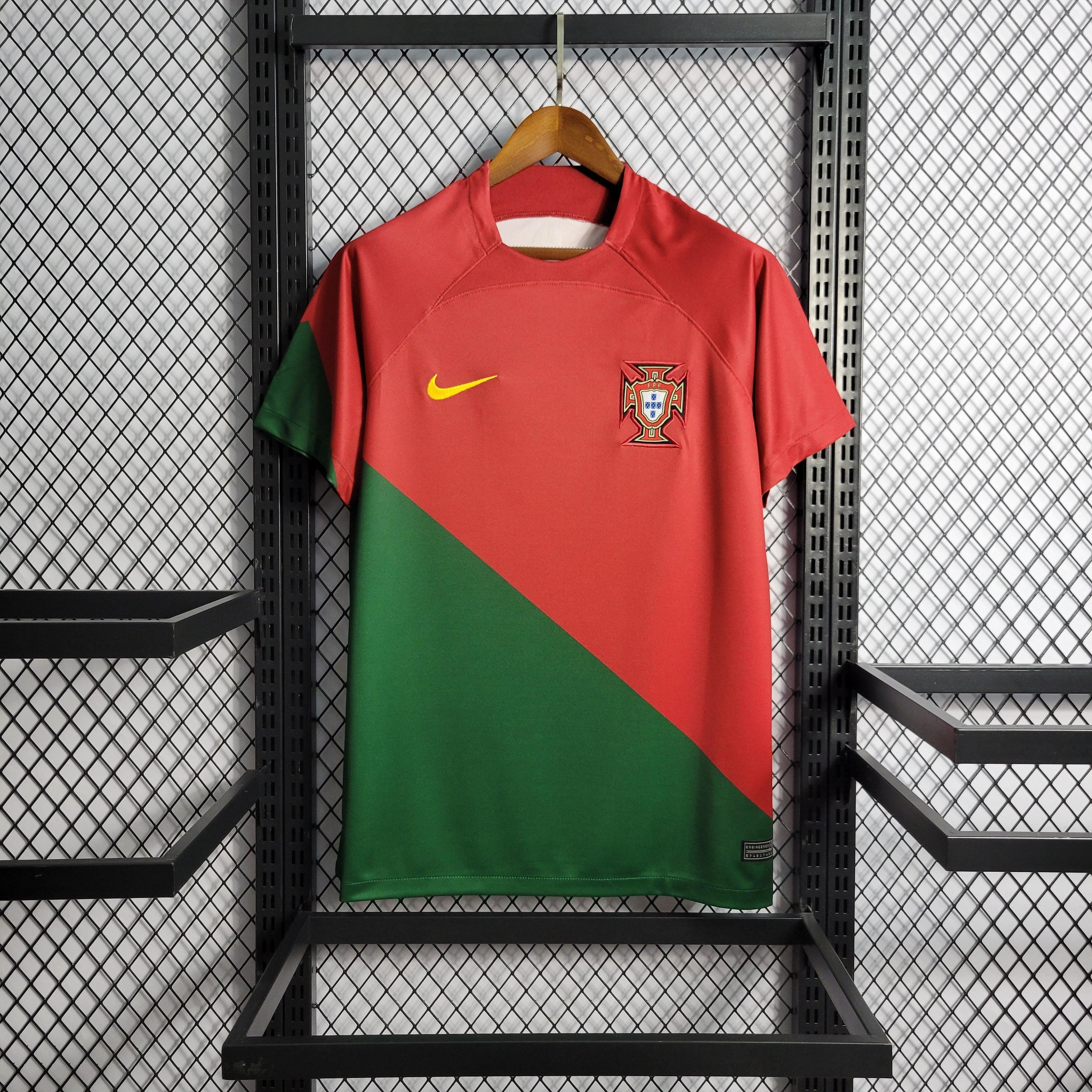 Camisa Portugal Home 2022 - Vermelha | Torcedor