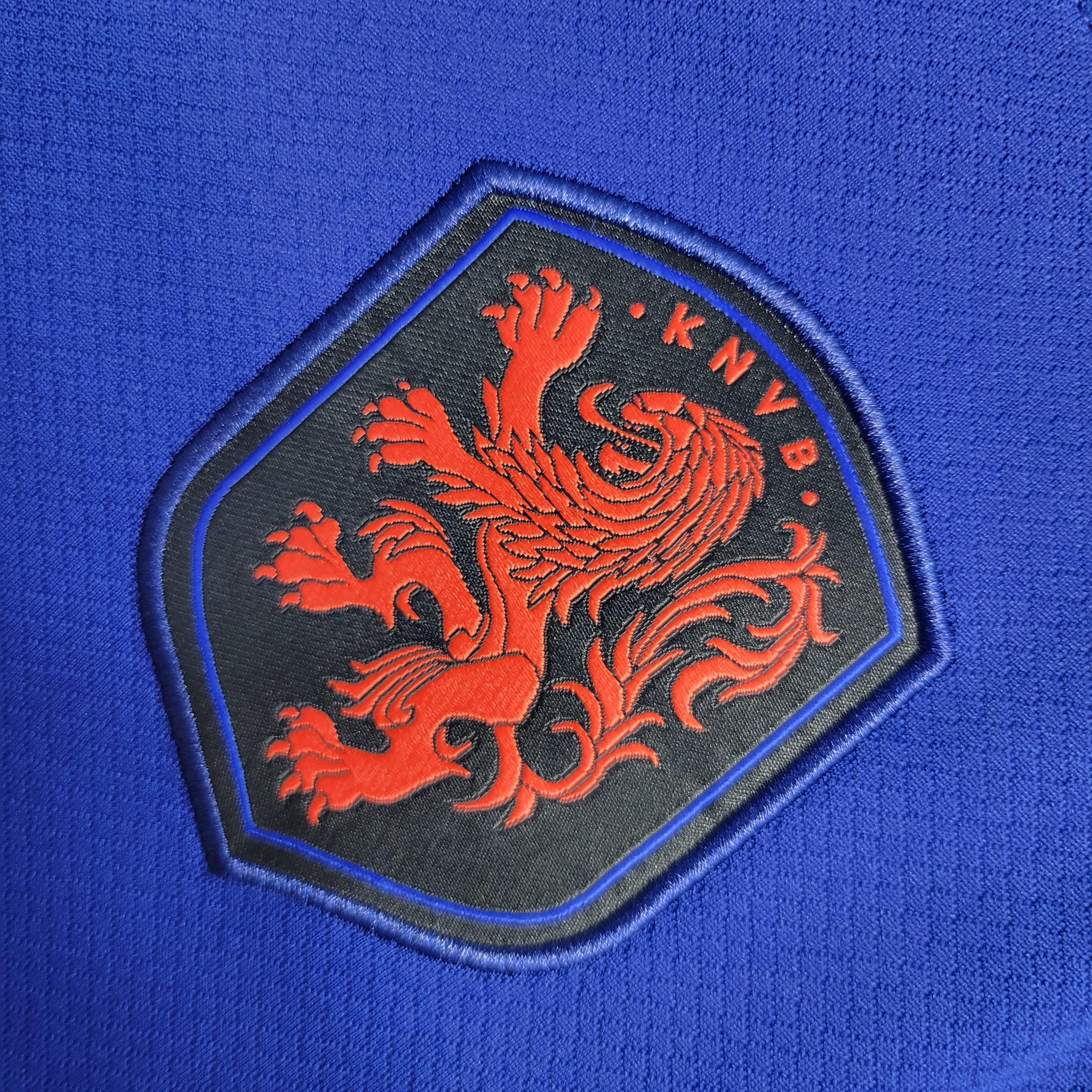 Camisa Holanda Away 2022 - Azul | Torcedor