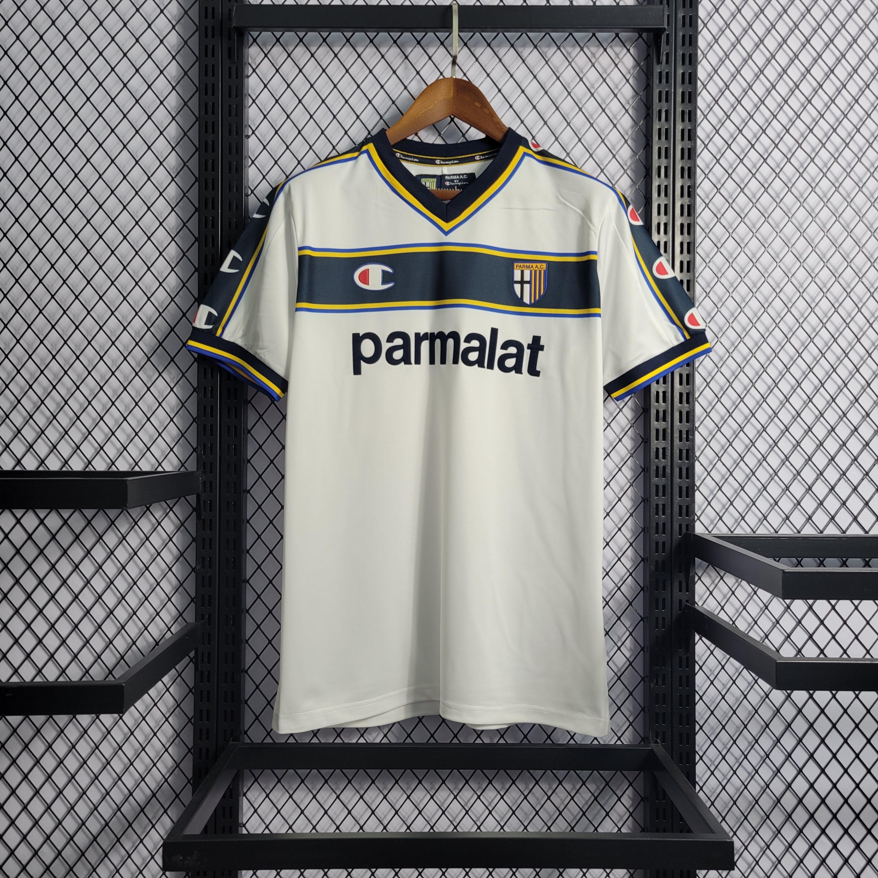 Camisa Parma Home 02/03 Retrô - Branca | Torcedor