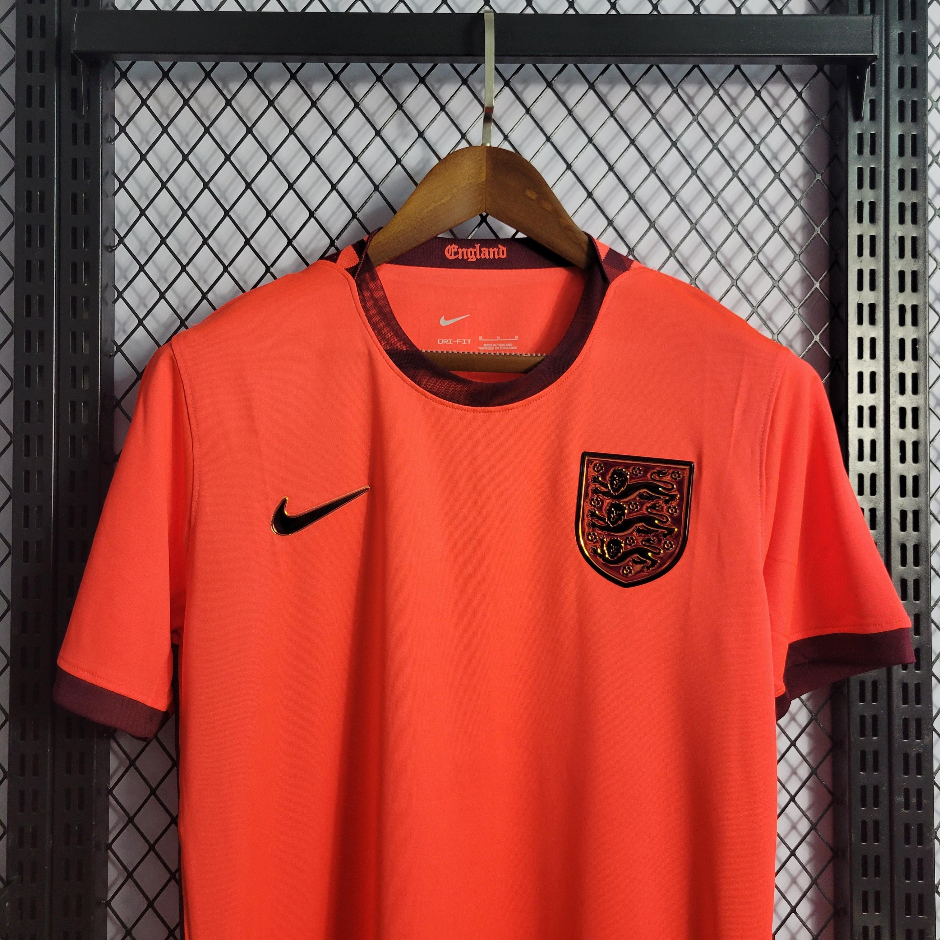 Camisa Inglaterra Away Euro 2022 - Vermelha | Torcedor