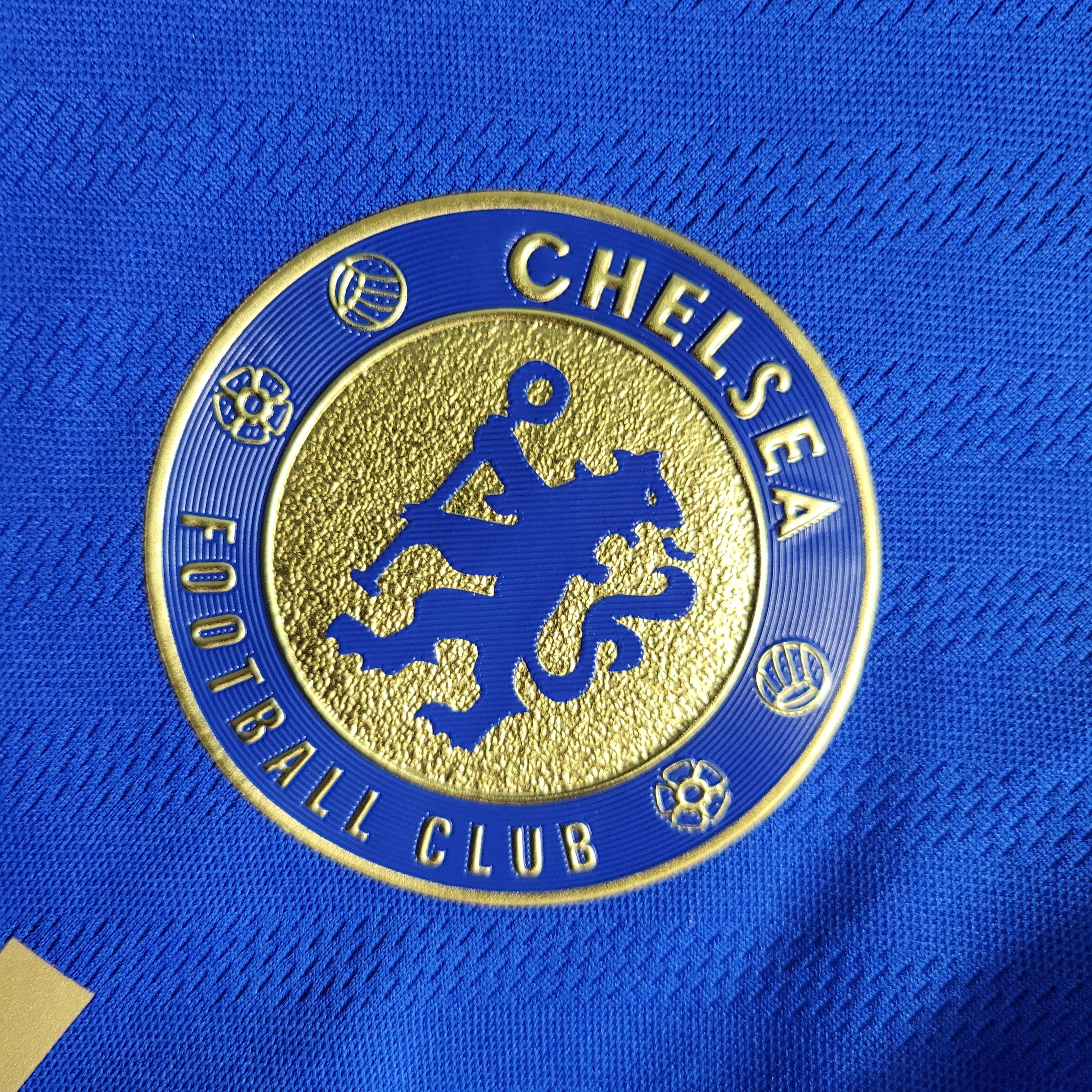 Camisa Chelsea Home 12/13 Retrô - Azul e Dourada | Torcedor