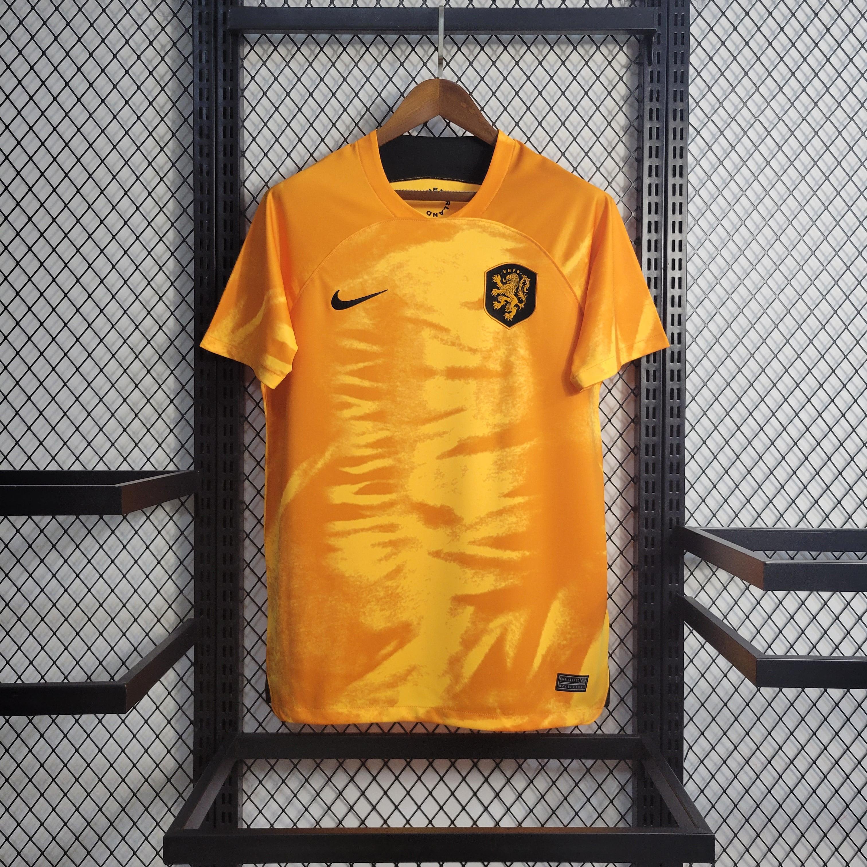 Camisa Holanda Home 2022 - Laranja | Torcedor