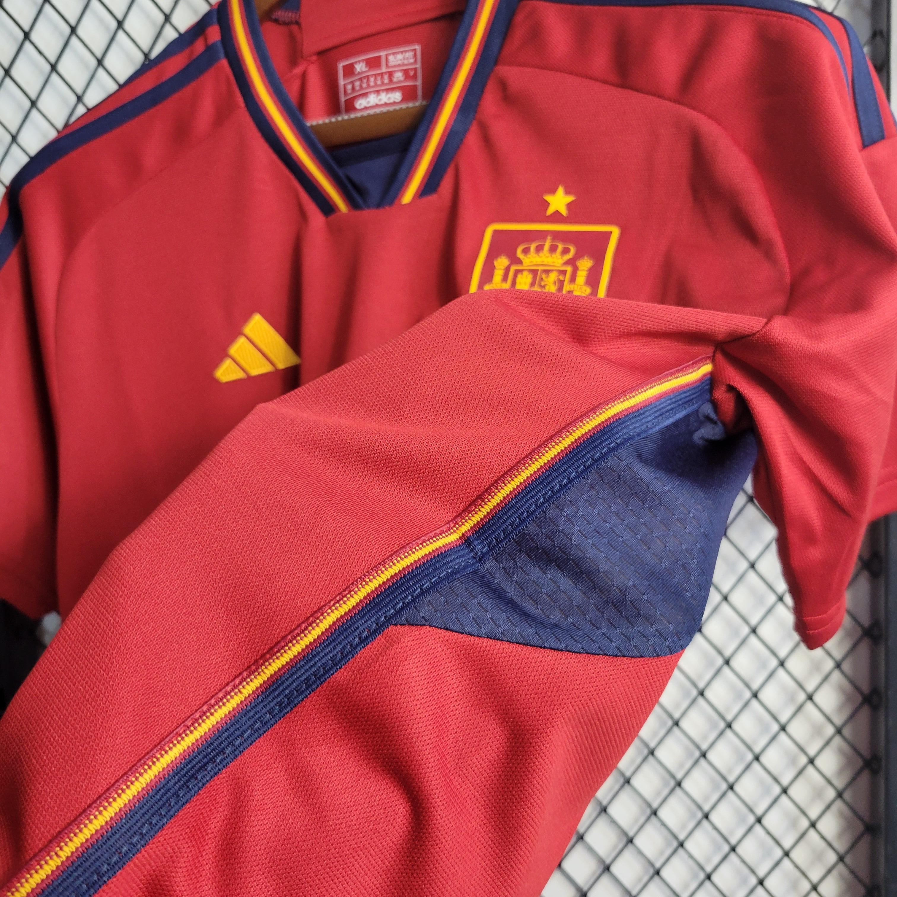 Camisa Espanha Home 2022 - Vermelha | Torcedor