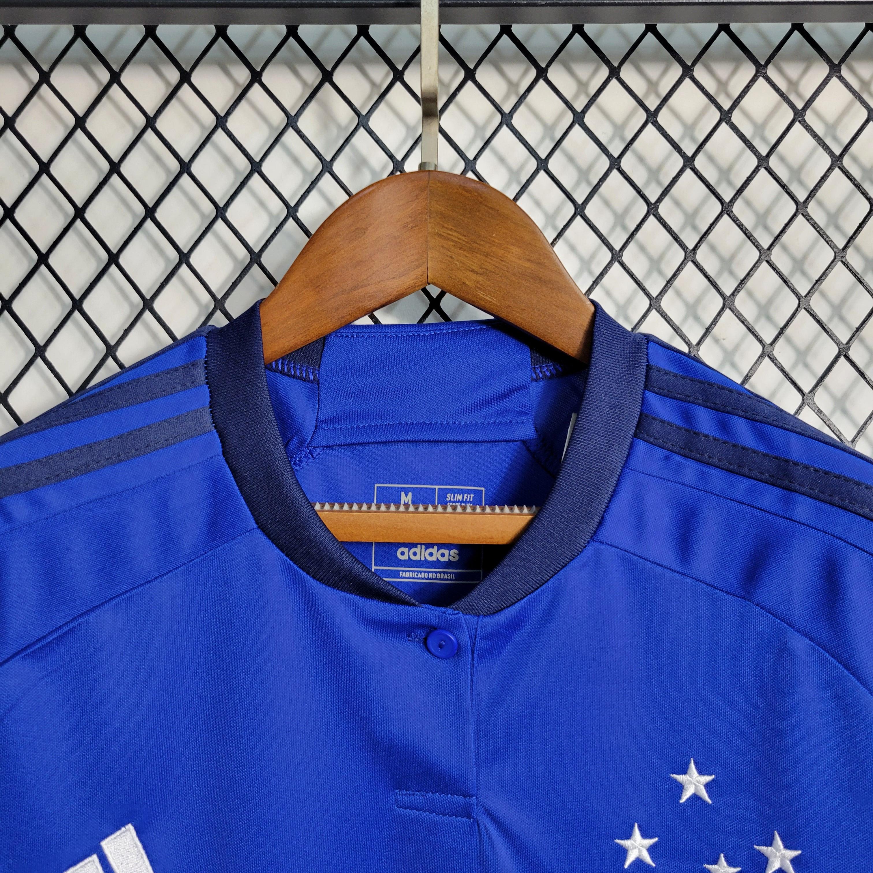 Camisa Cruzeiro Home 23/24 Feminina - Azul | Torcedor