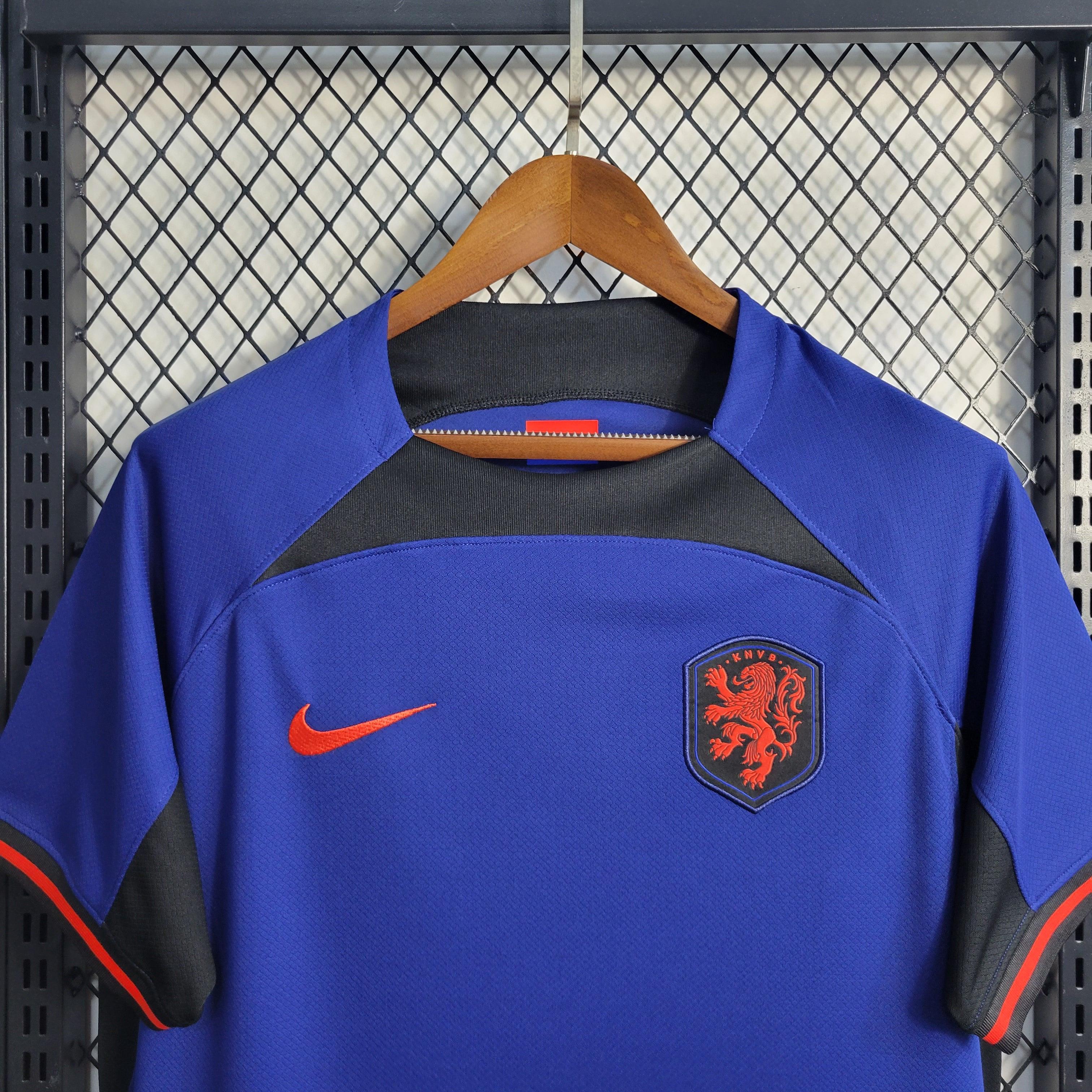 Camisa Holanda Away 2022 - Azul | Torcedor