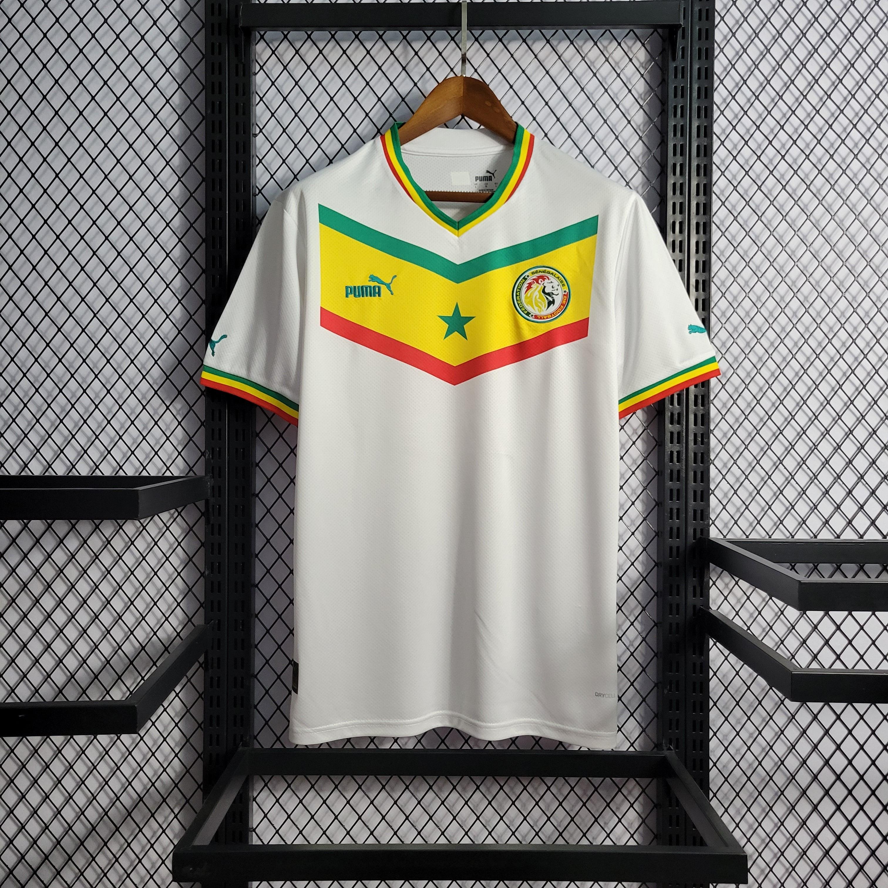 Camisa Senegal Home 2022 - Branca | Torcedor