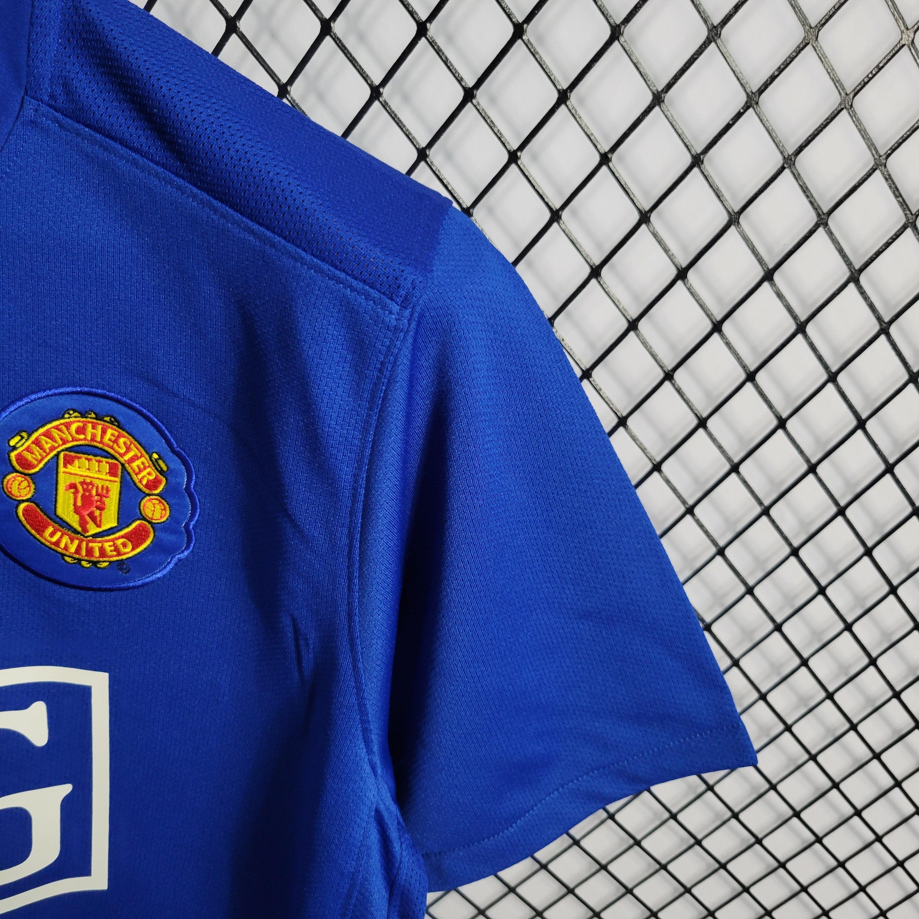 Camisa Manchester United Away 07/08 Retrô - Azul | Torcedor