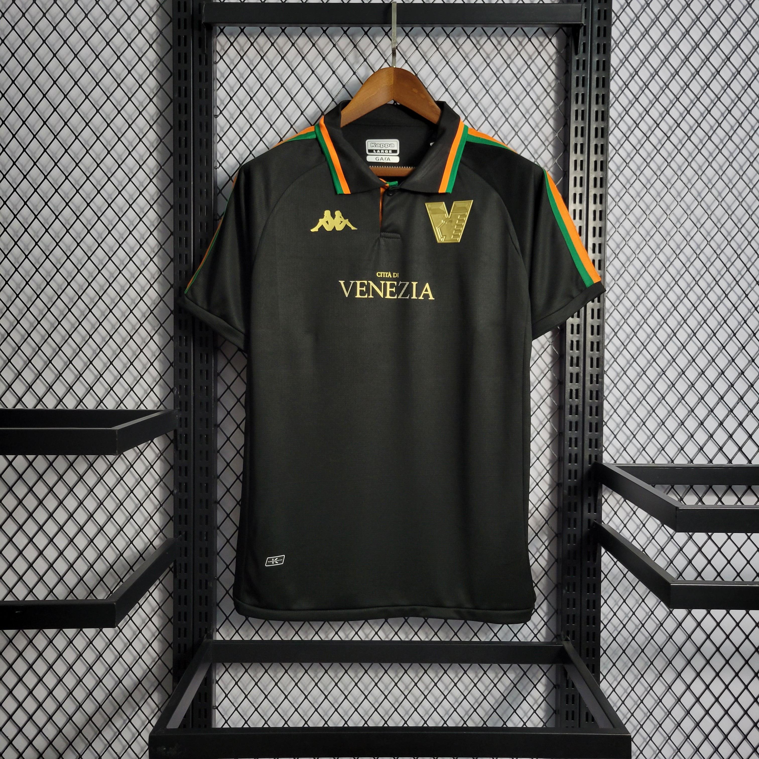 Camisa Venezia Home 22/23 - Preta | Torcedor