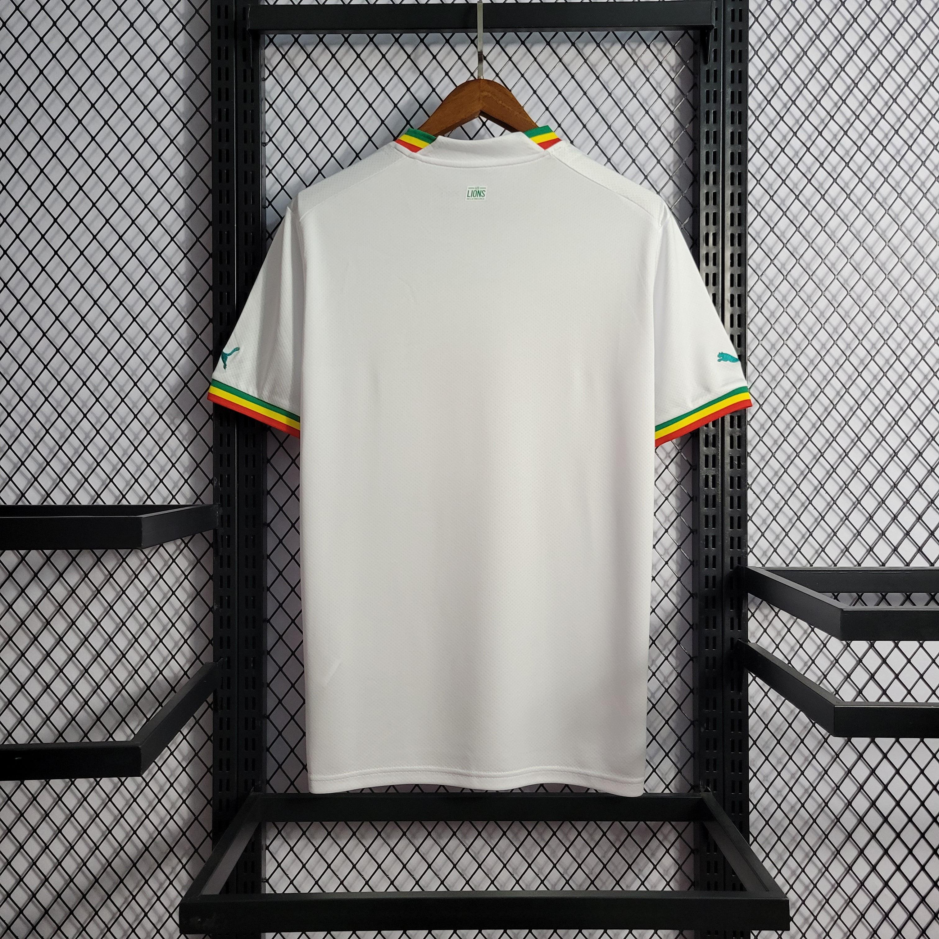 Camisa Senegal Home 2022 - Branca | Torcedor