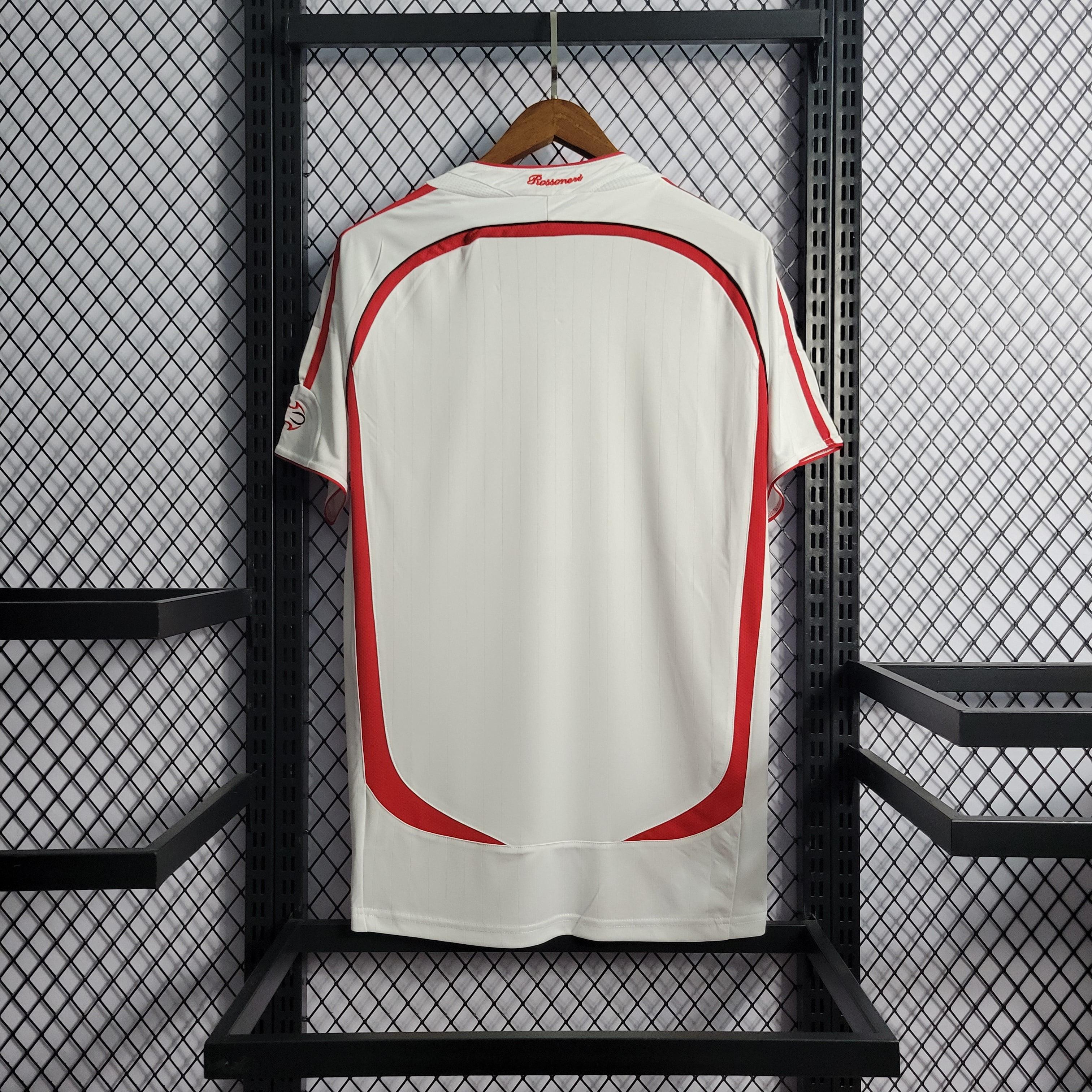 Camisa Milan Away 06/07 Retrô - Branca | Torcedor