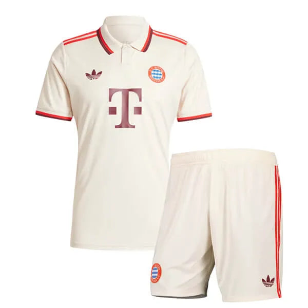 Conjunto Infantil Bayern de Munique III 24/25 - Bege