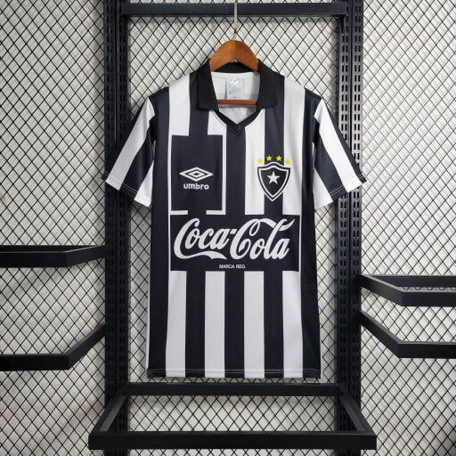 Camisa Botafogo Retrô 1997 - Preta e Branca | Torcedor