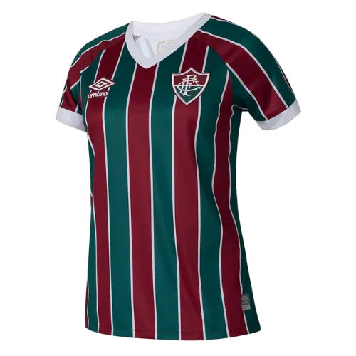 Camisa Fluminense Home 23/24 Feminina - Vinho e Verde | Torcedor