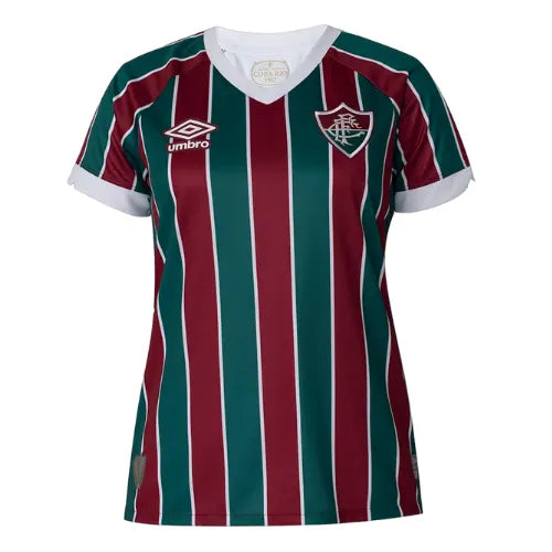 Camisa Fluminense Home 23/24 Feminina - Vinho e Verde | Torcedor