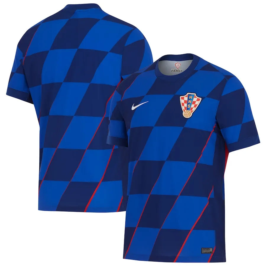 Camisa Croácia Away 2024 - Azul | Torcedor