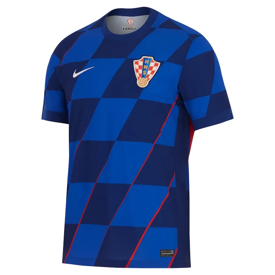 Camisa Croácia Away 2024 - Azul | Torcedor