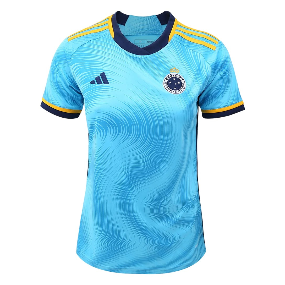 Camisa Cruzeiro Feminina Third 23/24 - Azul | Torcedor